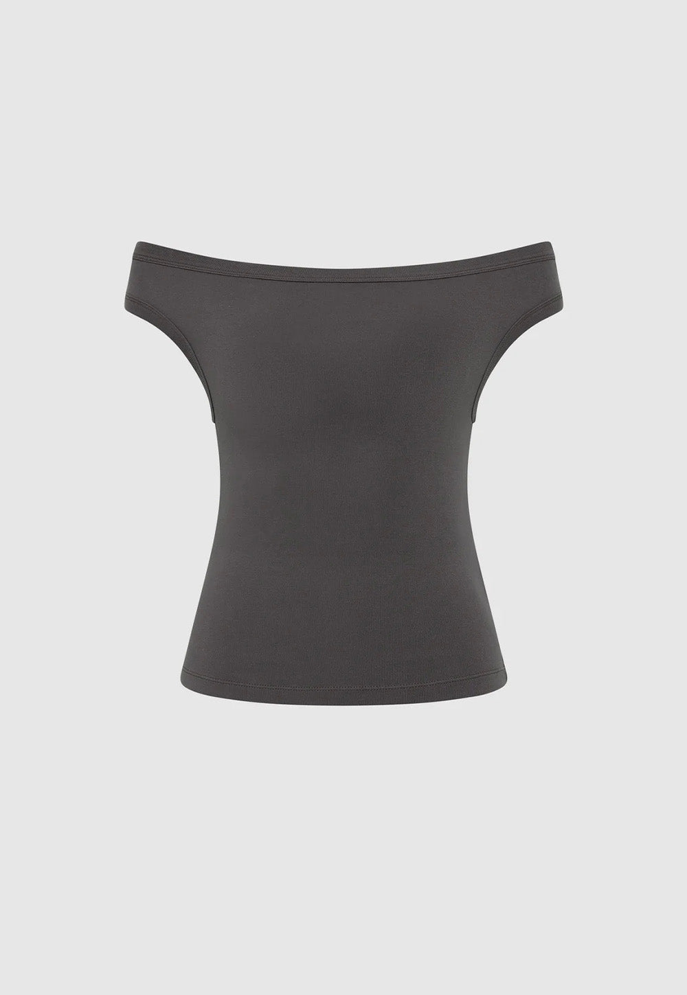 Organic Cotton Ballerina Top - Soot