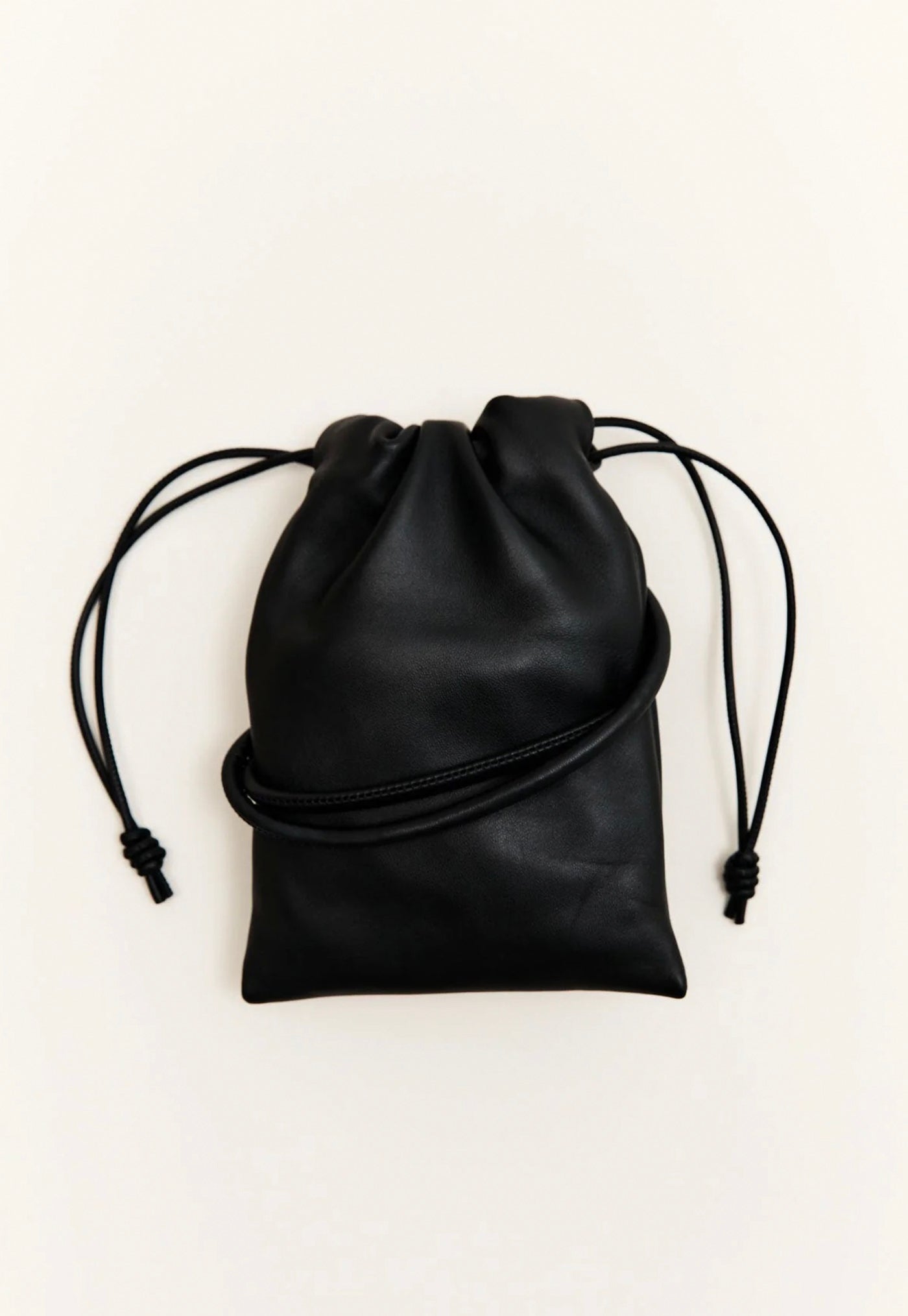 Soft Drawstring Pouch - Black sold by Angel Divine