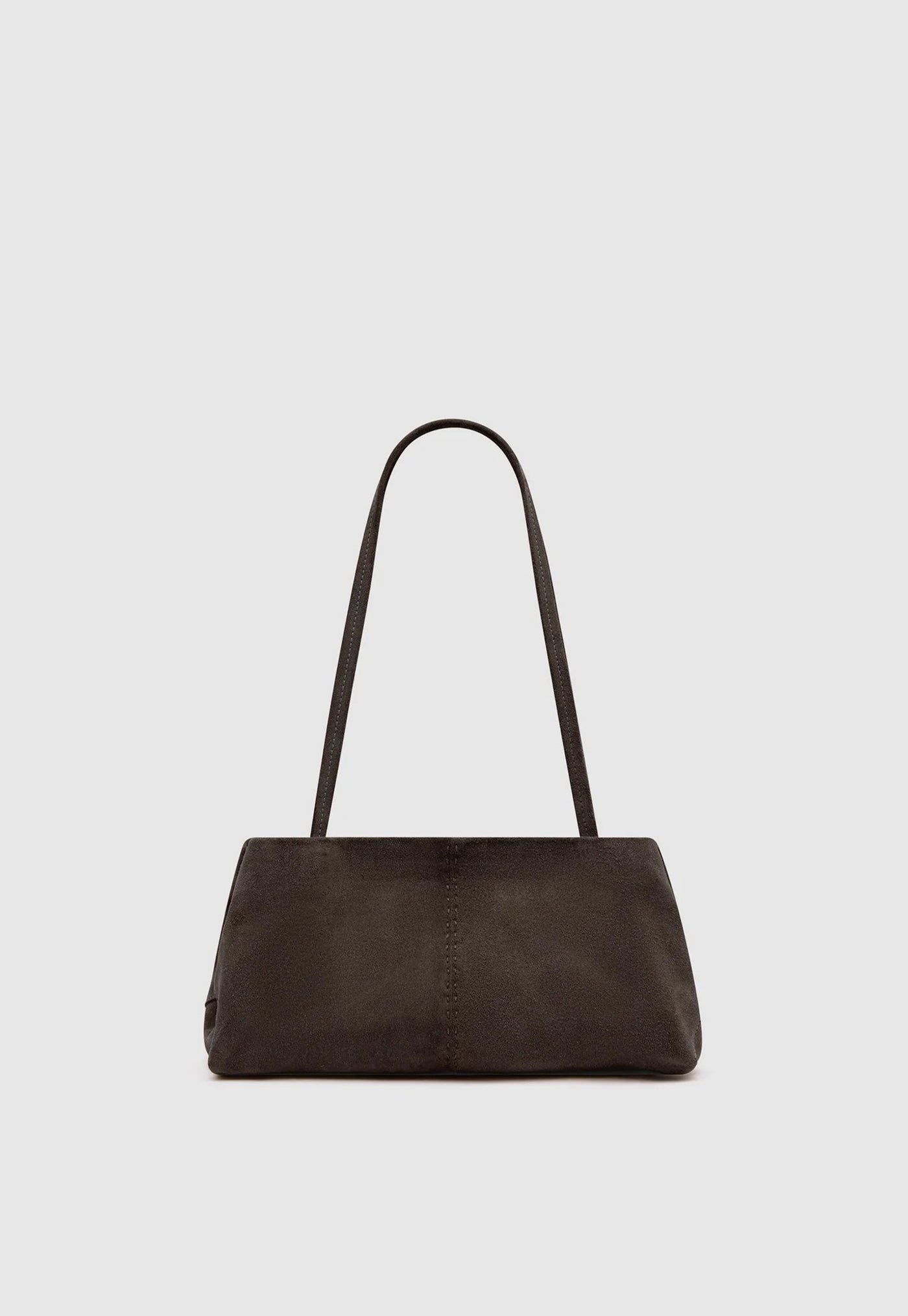 Suede Origami Tote - Coffee