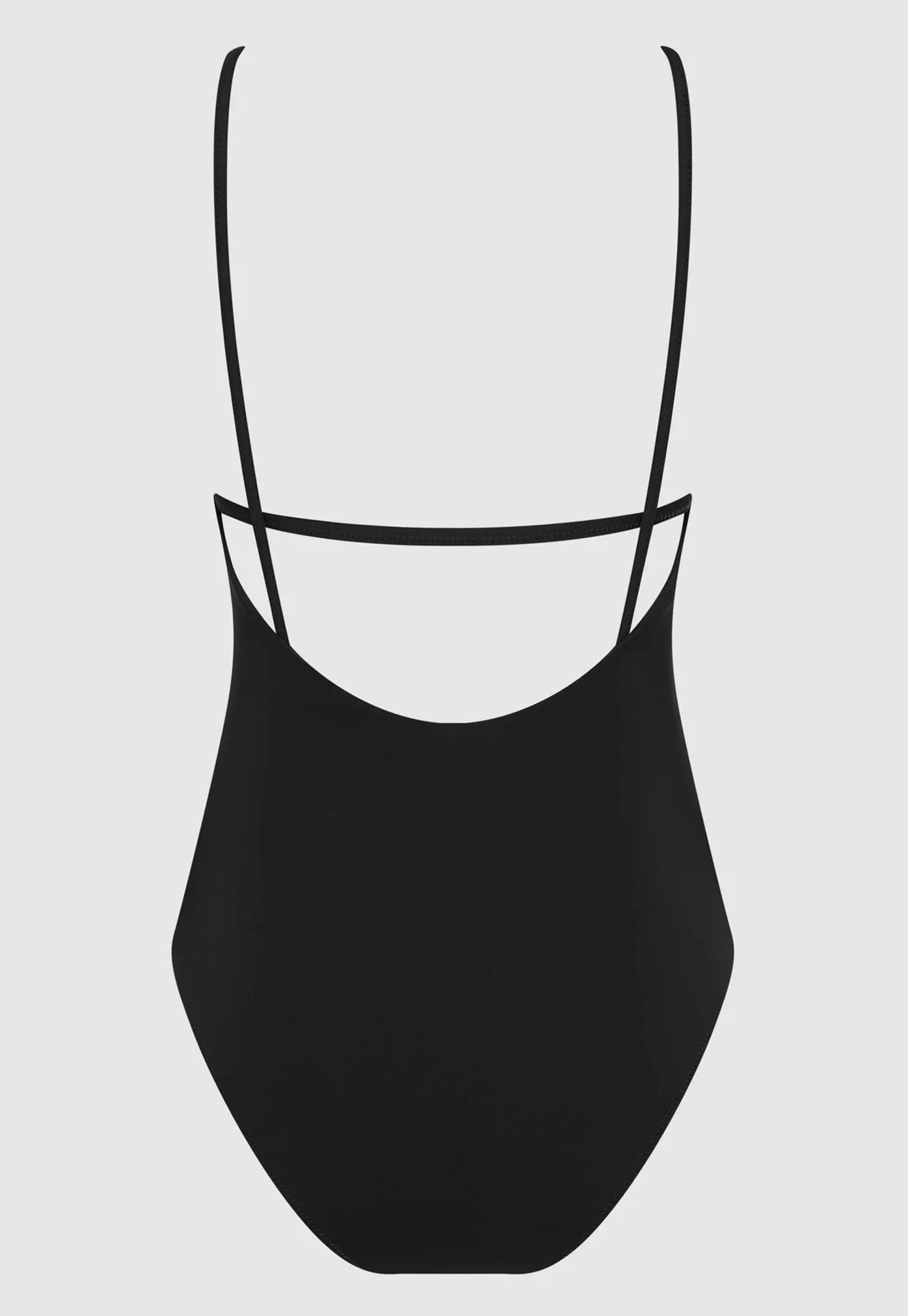 Slim Scoop One Piece - Black