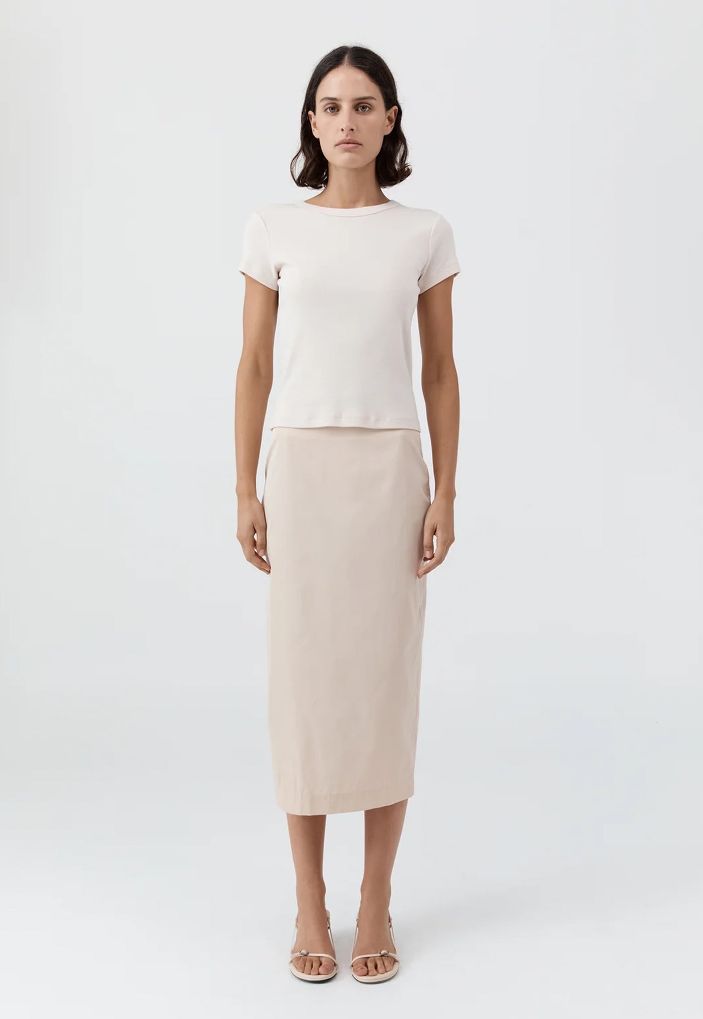 Organic Cotton Baby Tee - Shell Pink