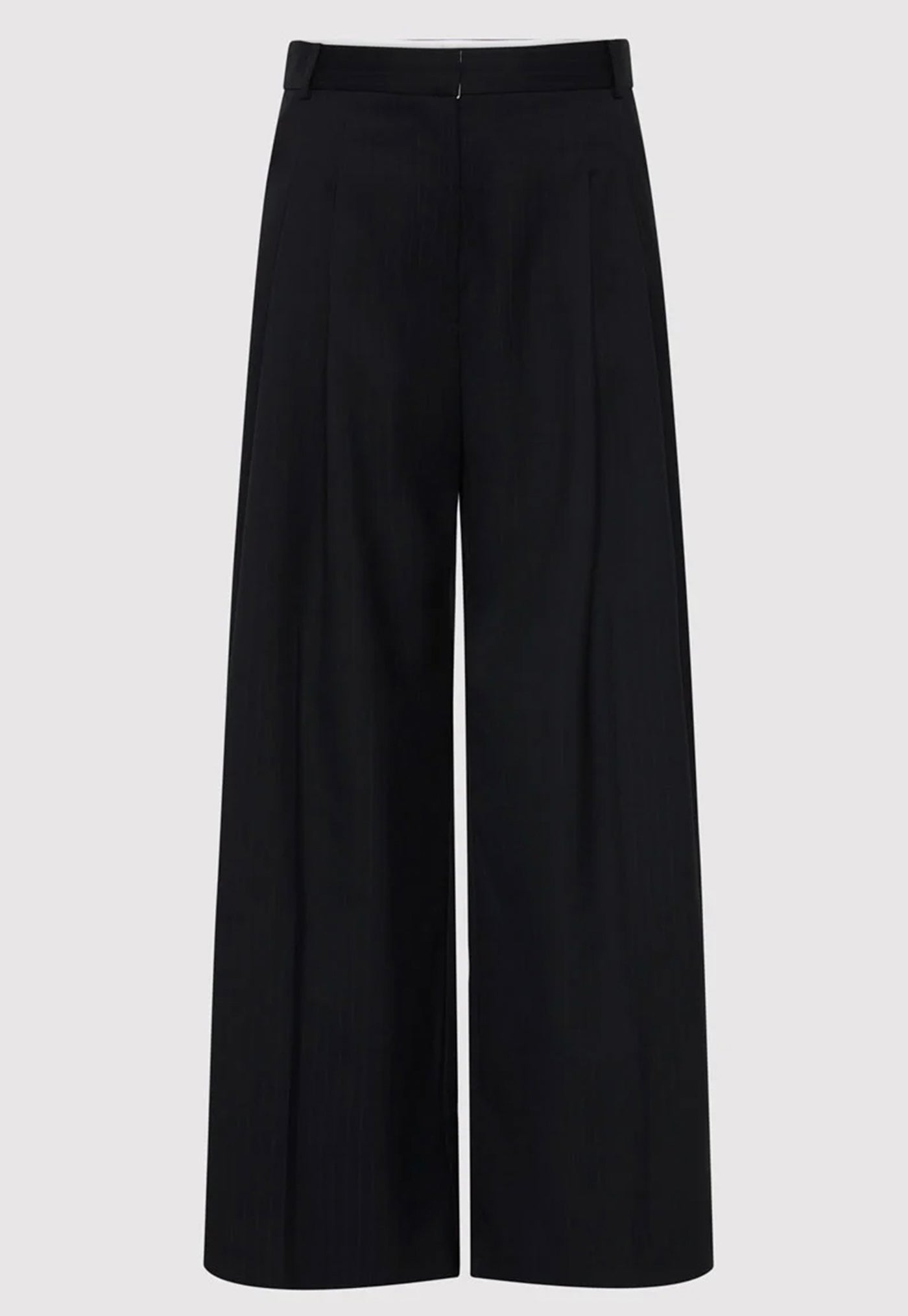 Side Stripe Homme Pant - Black Pinstripe