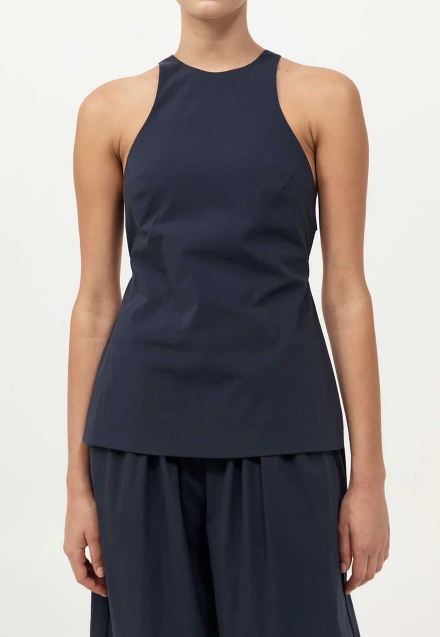 Racerback Top - Dark Ink