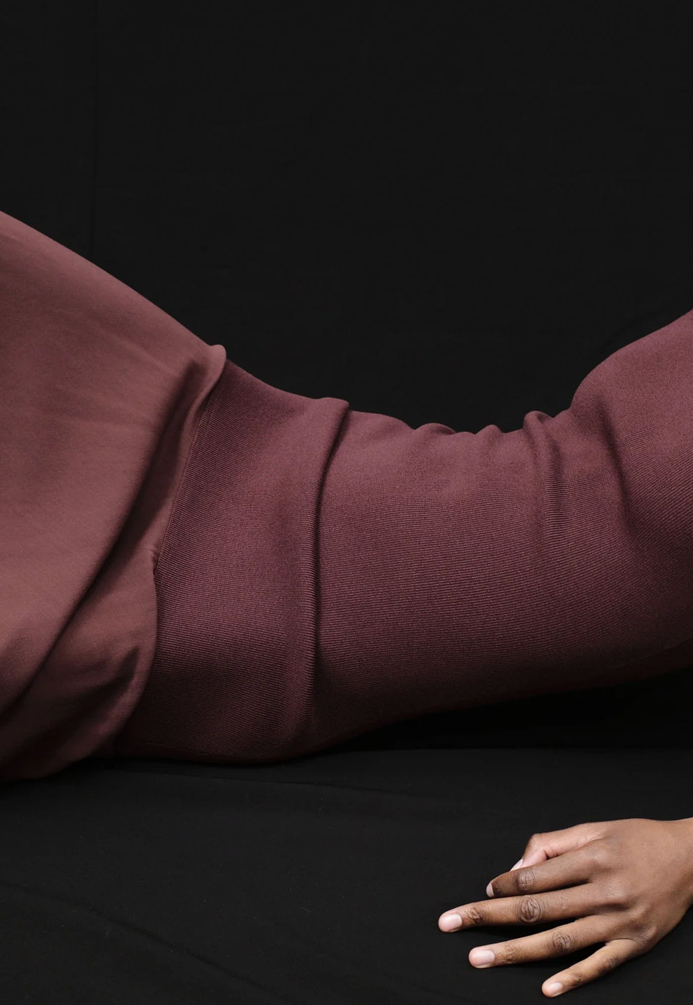 Sheer Silk Circle Hem Dress - Liqueur