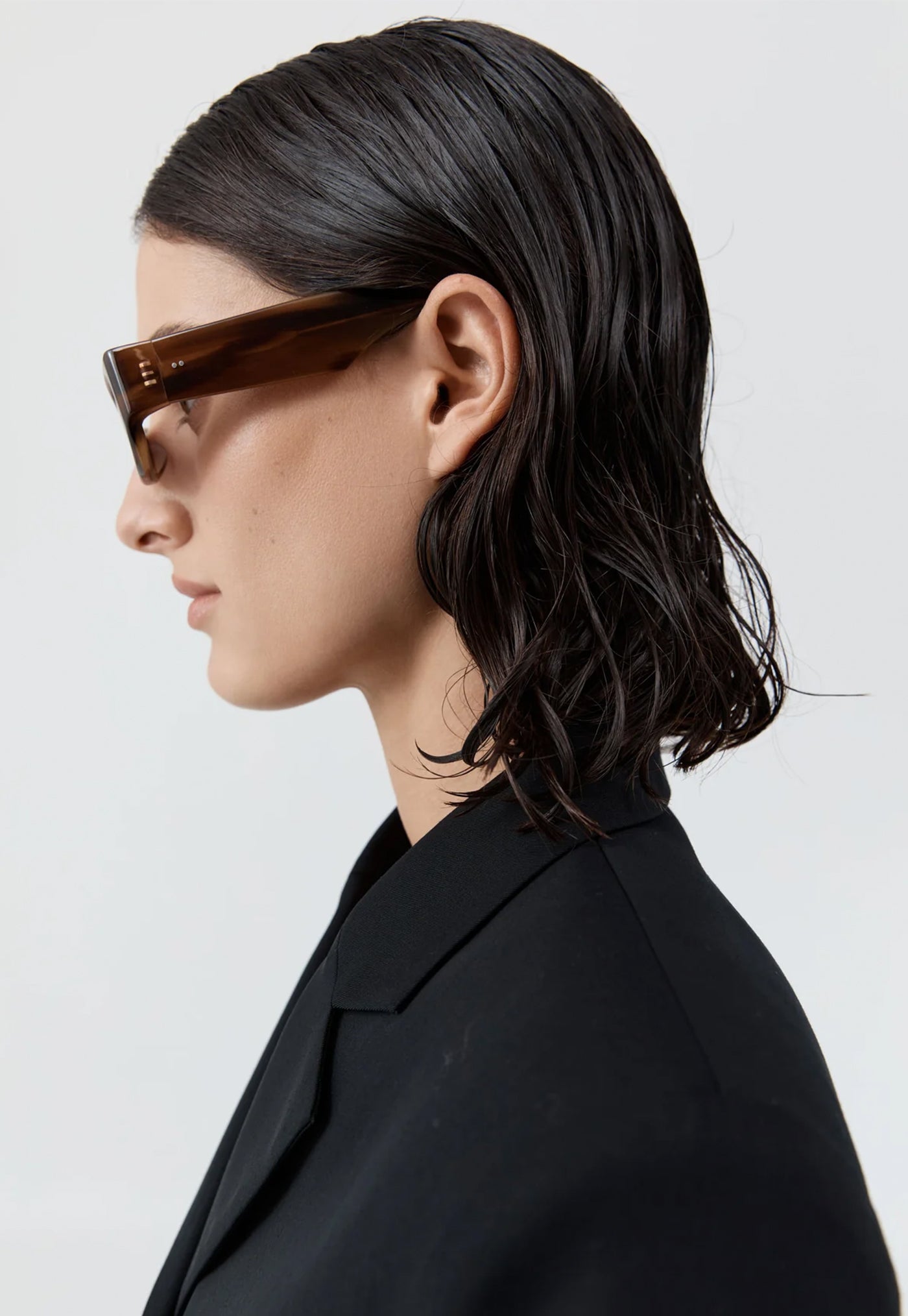 Linea Oversized Sunglasses - Tortoiseshell/Grey