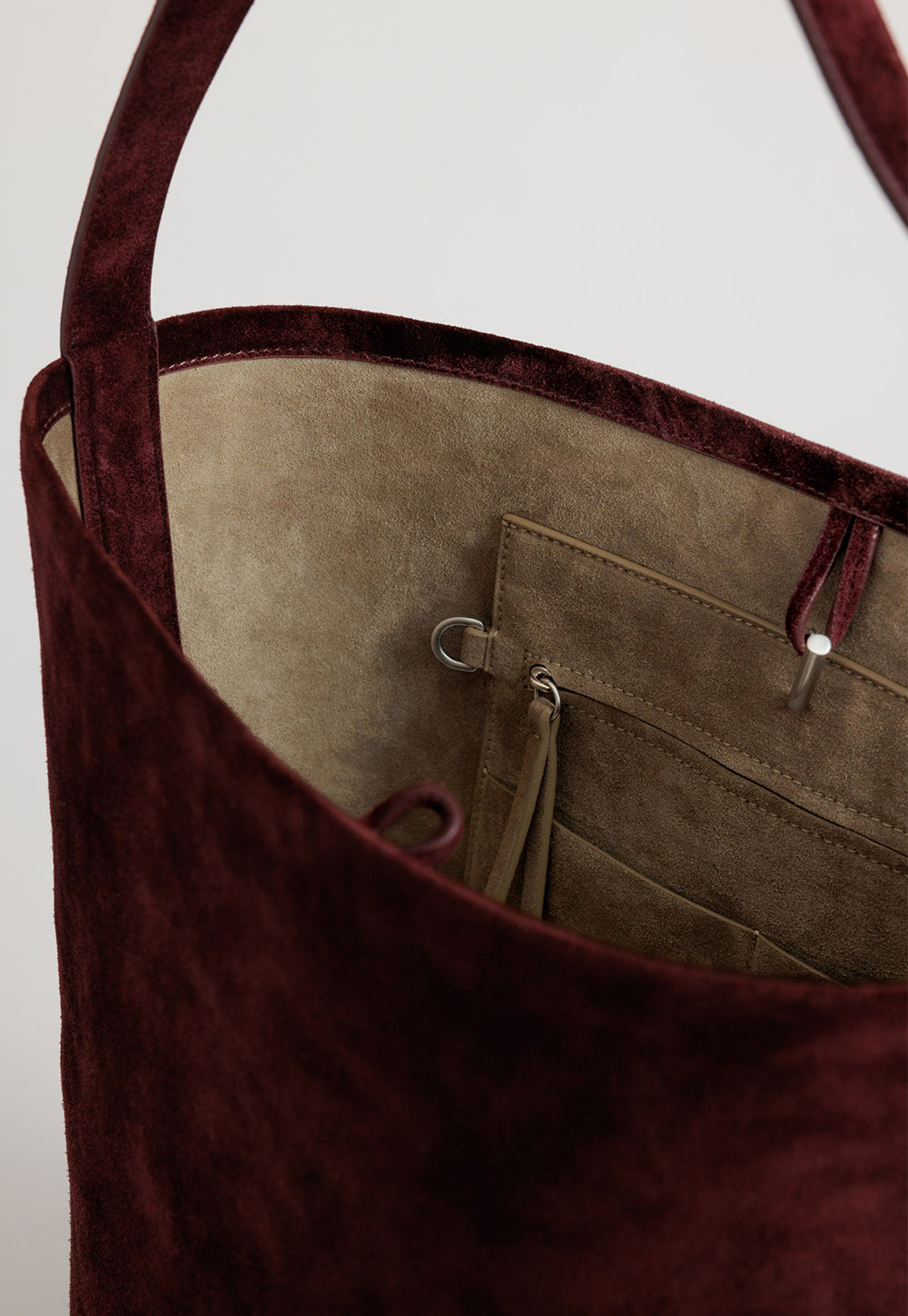 Teresa Tote - Fire Suede