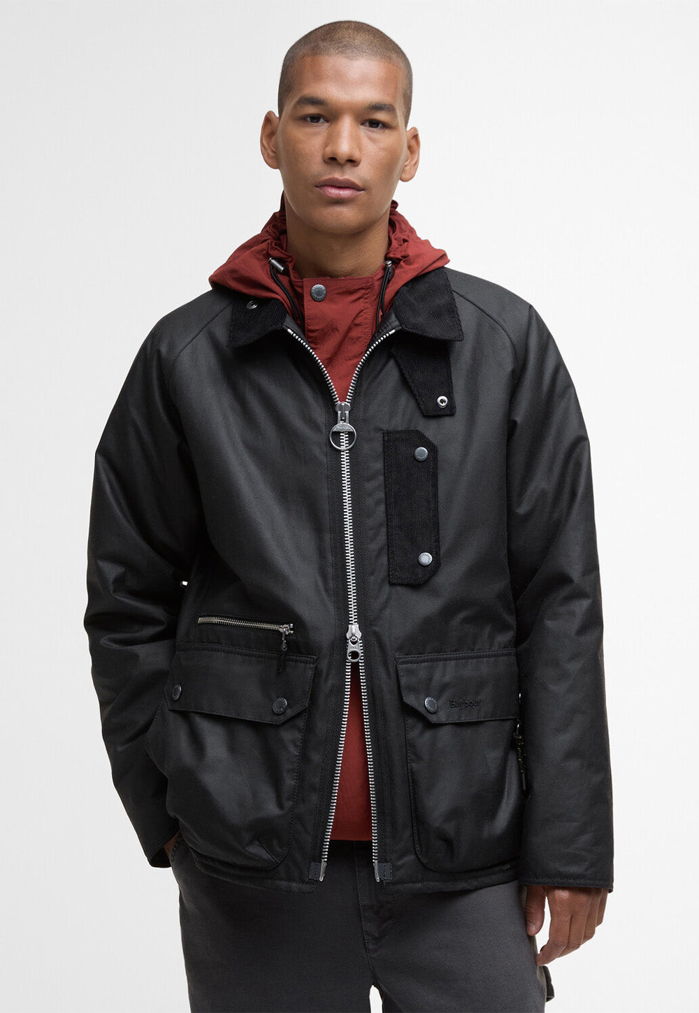 Tract Wax Jacket - Black