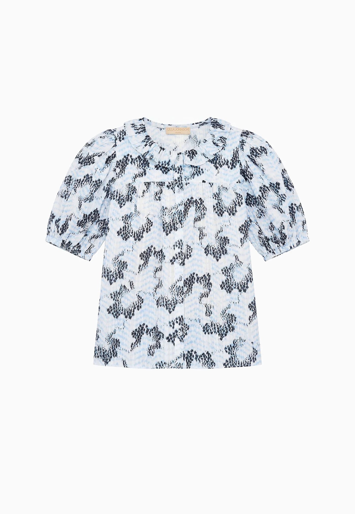 Amaria SS Cotton Top - Ciel