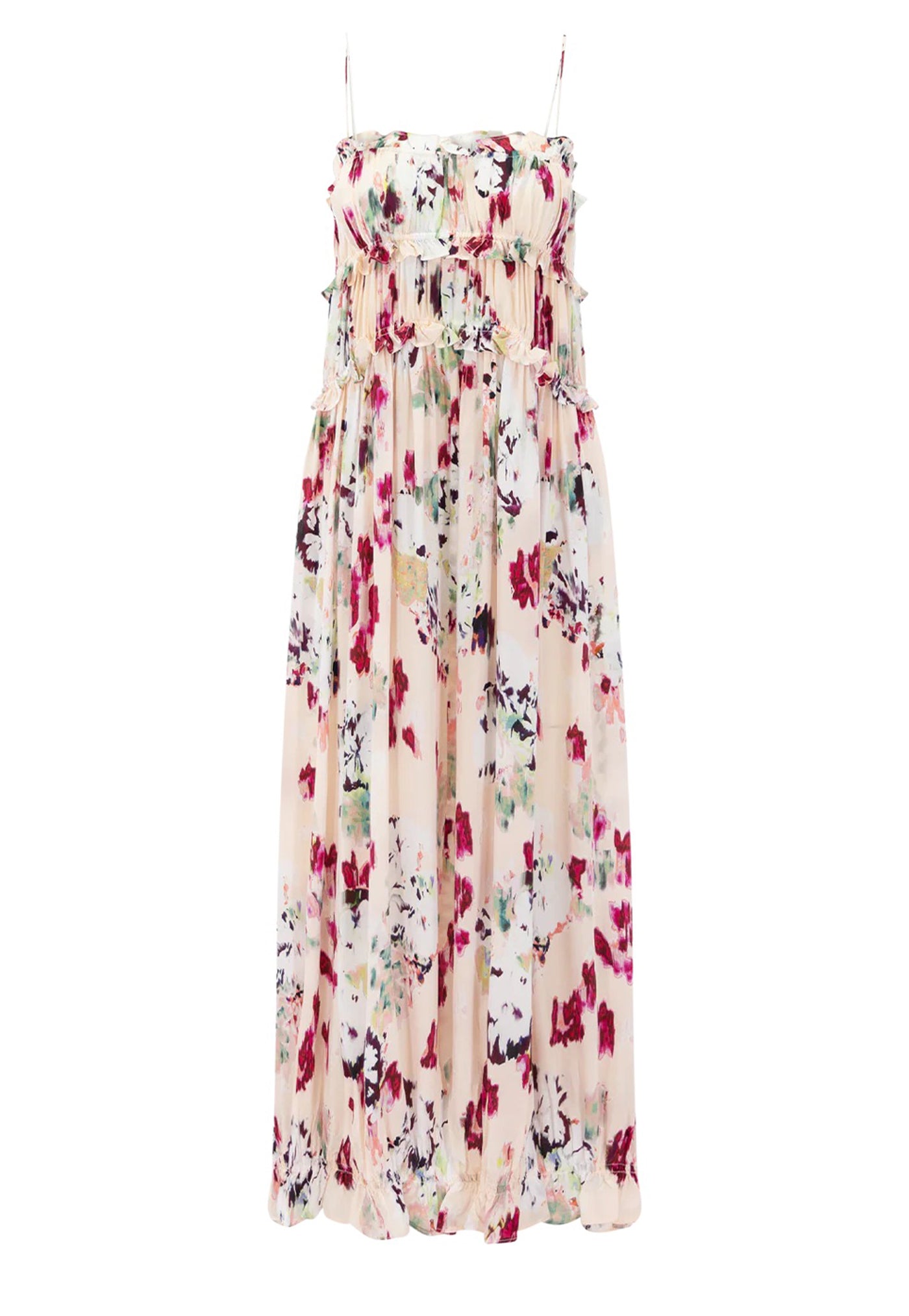 Clove Cami Silk Dress - Silk Garden