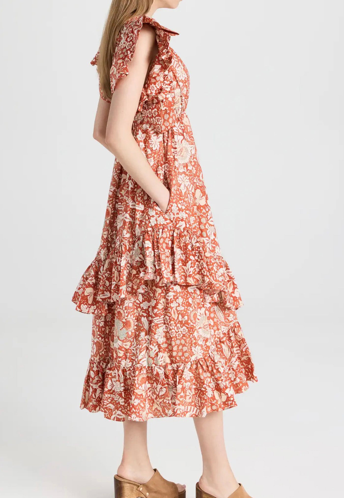 Delila Dress - Orange Blossom sold by Angel Divine