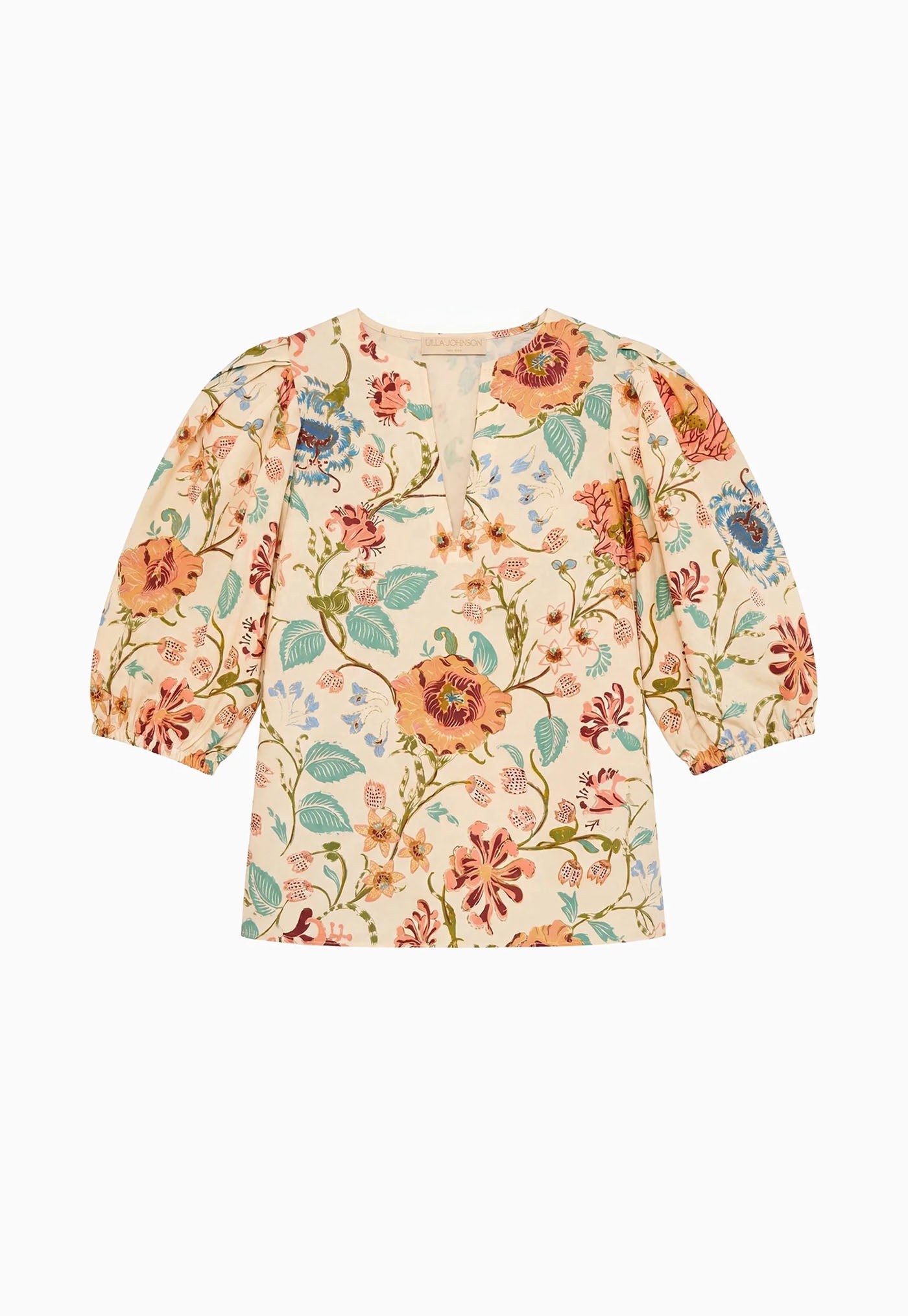 Florielle SS Cotton Top - Abalone