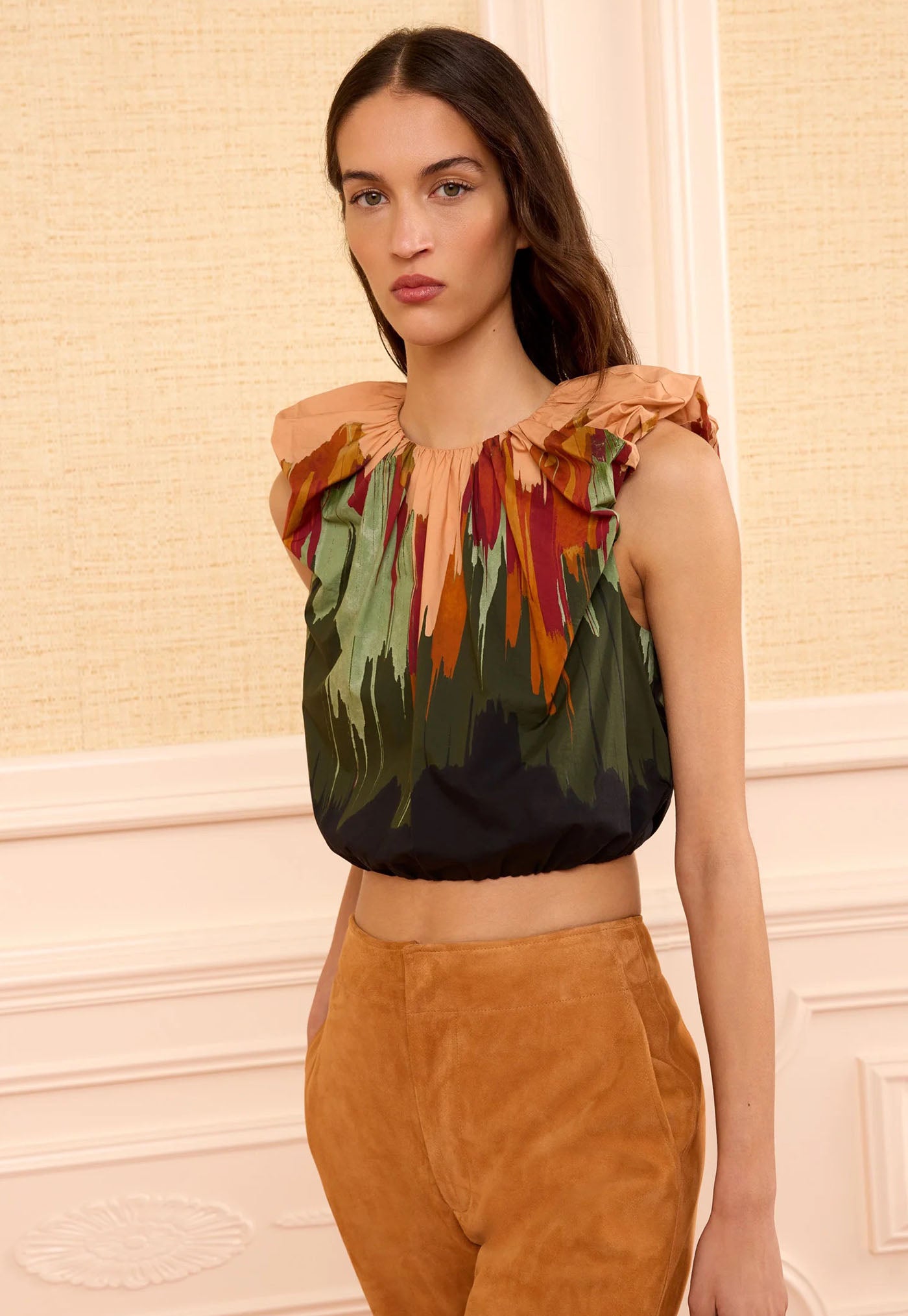 Gracie SL Cotton Top - Agate