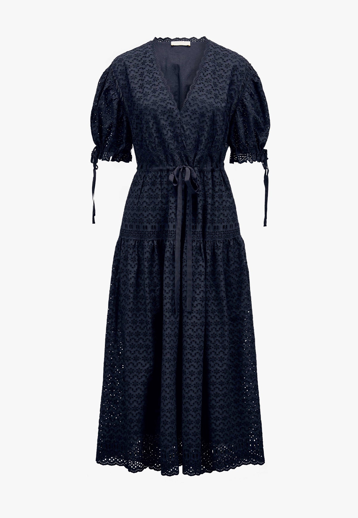 Ottilie SS Cotton Dress - Midnight