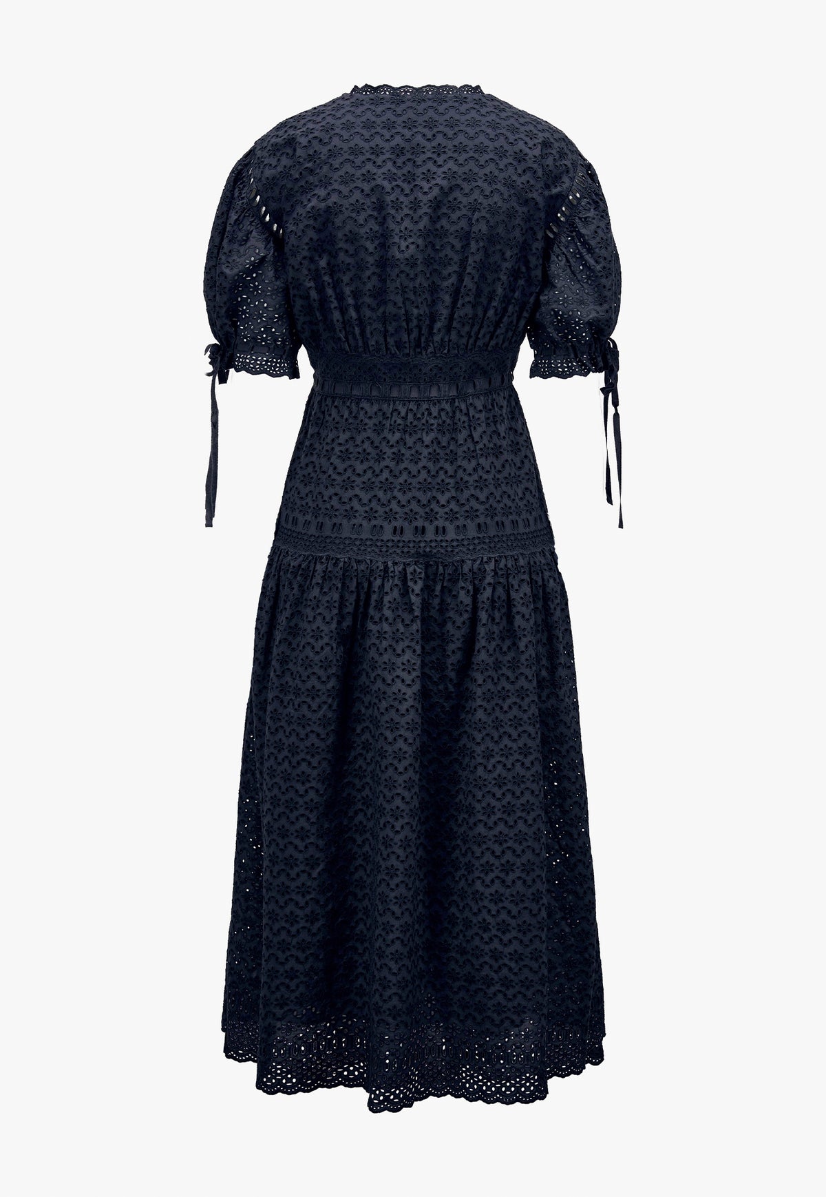 Ottilie SS Cotton Dress - Midnight