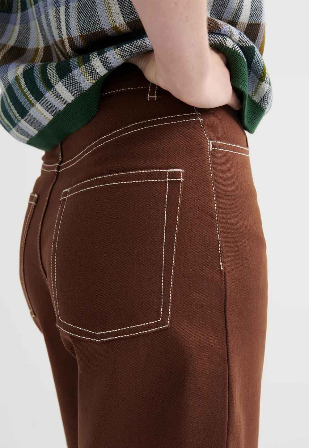 Unity Jeans - Brown Denim