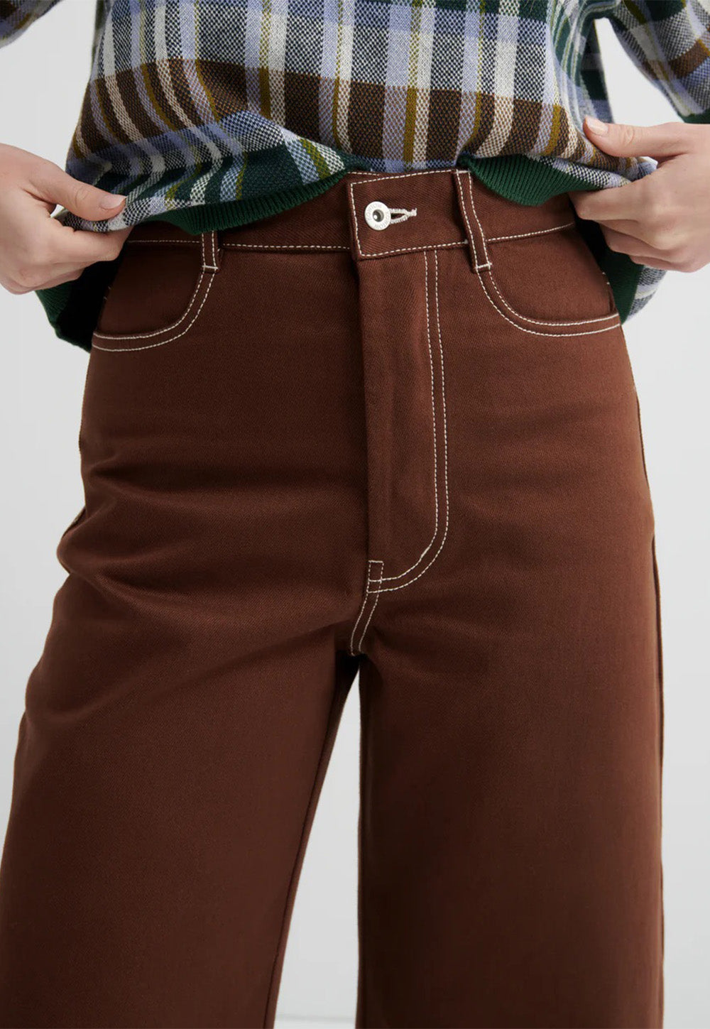 Unity Jeans - Brown Denim