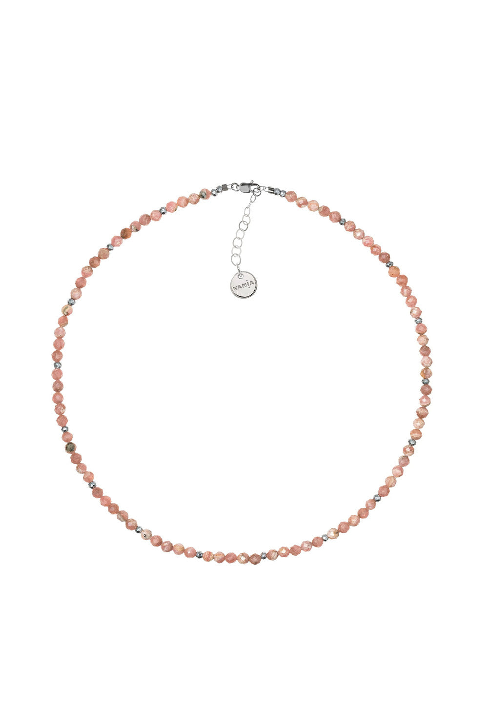 Stardust Aurora Rhodochrosite Necklace