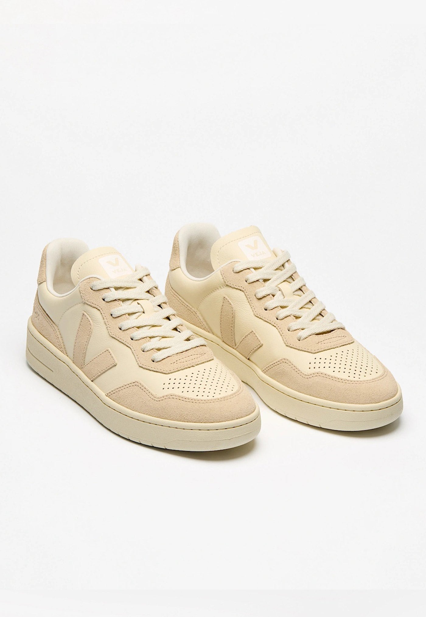 V-90 Leather - Cashew/Oat