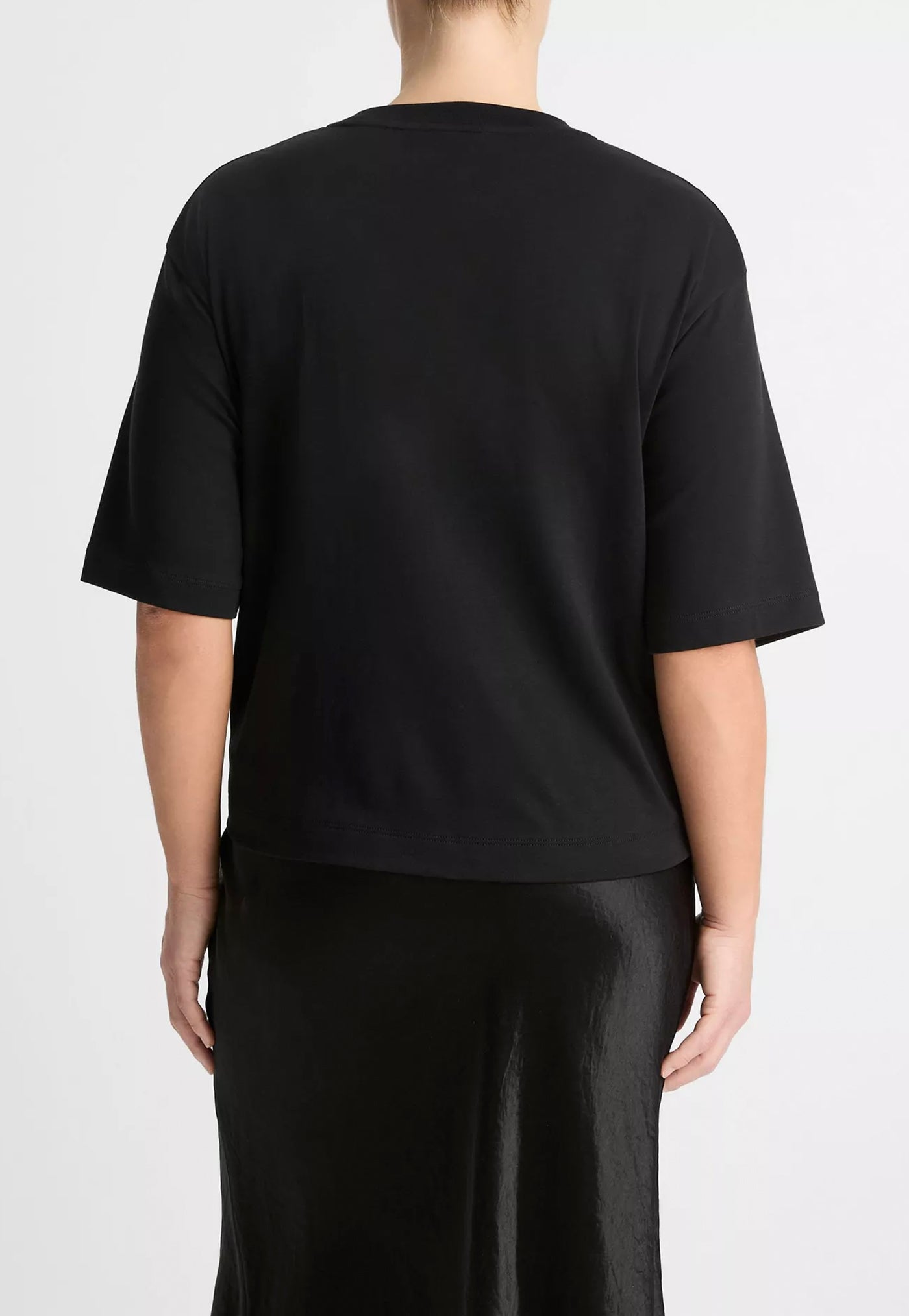 Wide Sleeve Crop Tee - Black sold by Angel Divine