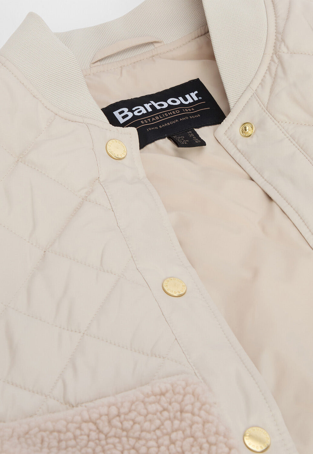 Wetherby Fleece - Oatmeal/Silver Cloud