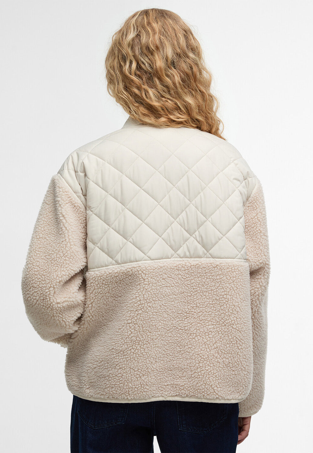 Wetherby Fleece - Oatmeal/Silver Cloud