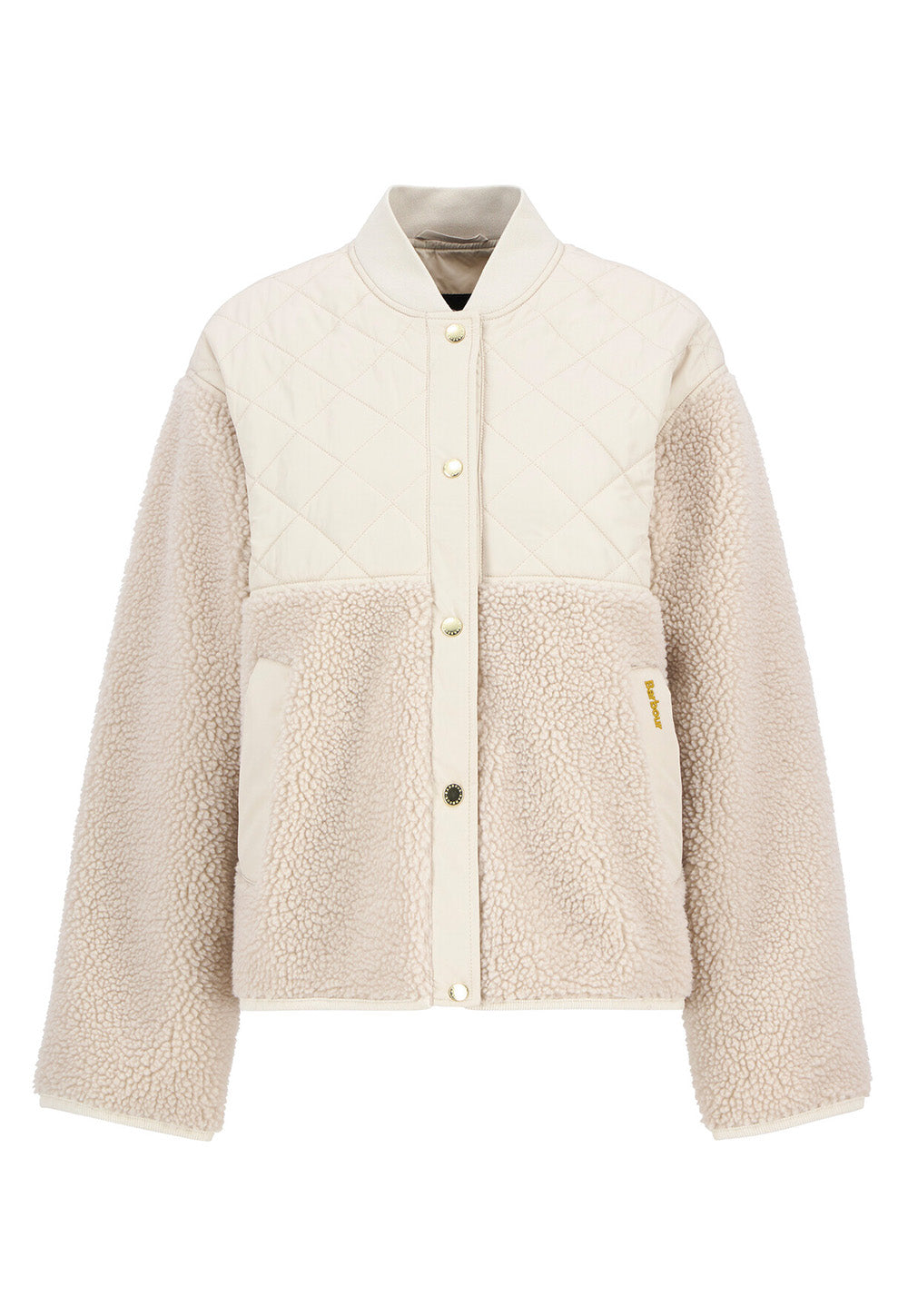 Wetherby Fleece - Oatmeal/Silver Cloud