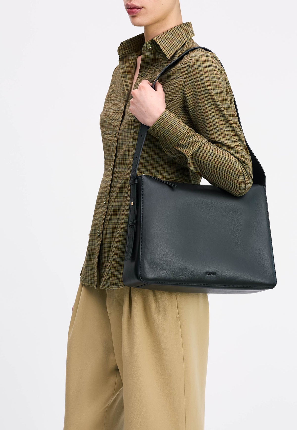Charlie Bag - Black Lamb