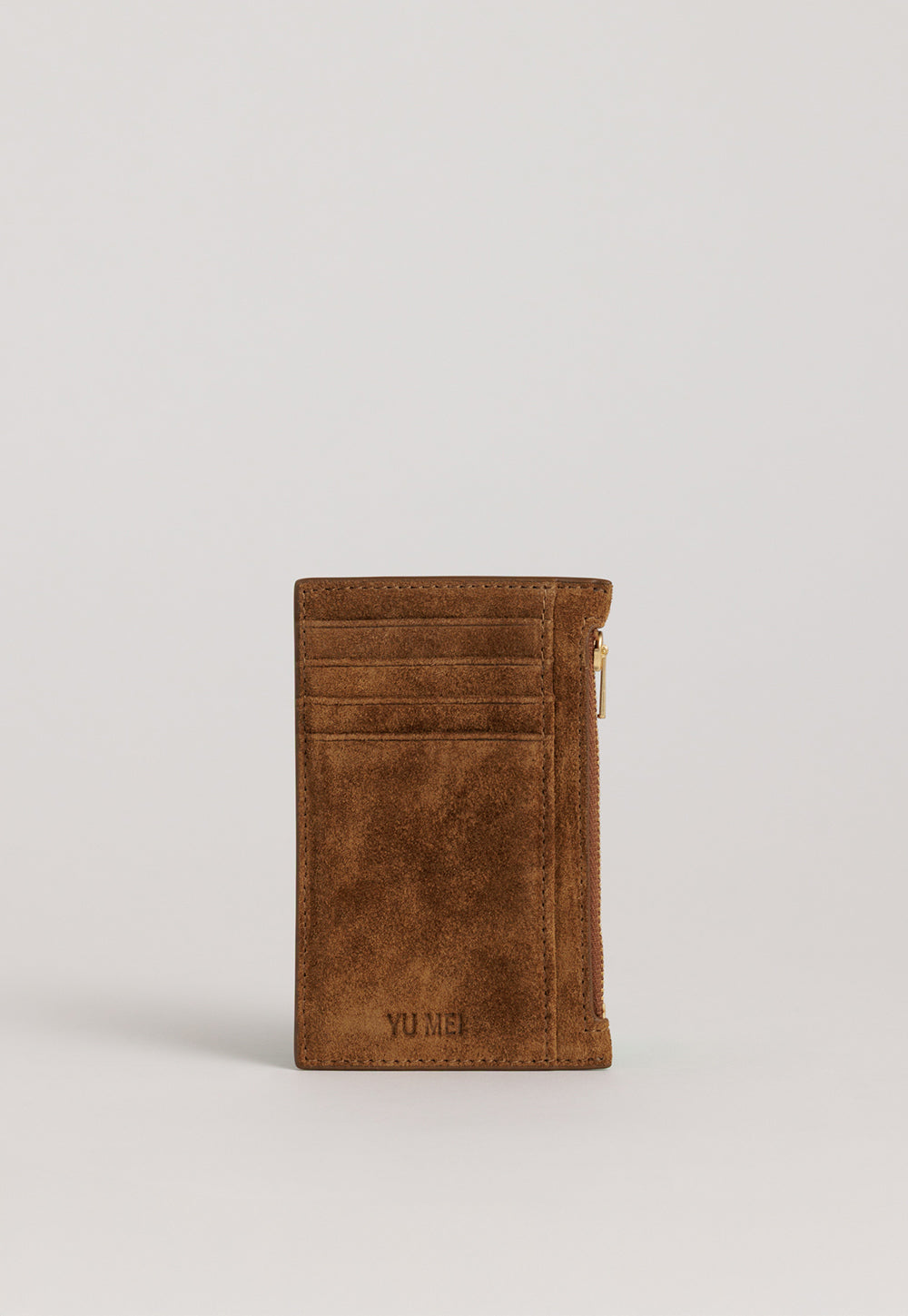 Frank Cardholder - Cork Suede