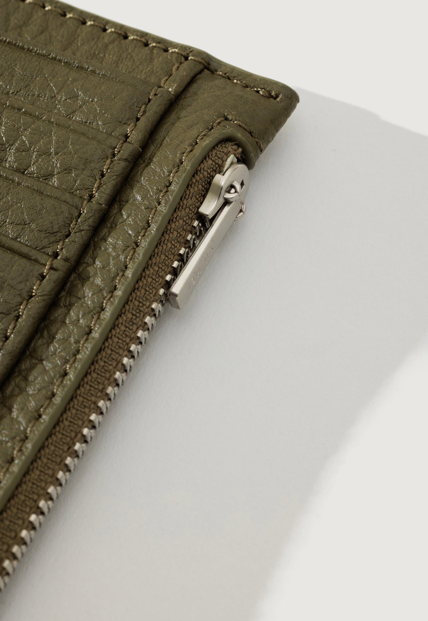 Frank Cardholder - Wasabi Deer Nappa sold by Angel Divine