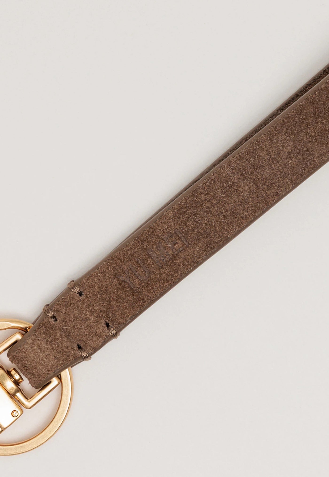 Key Fob - Sandstone Suede