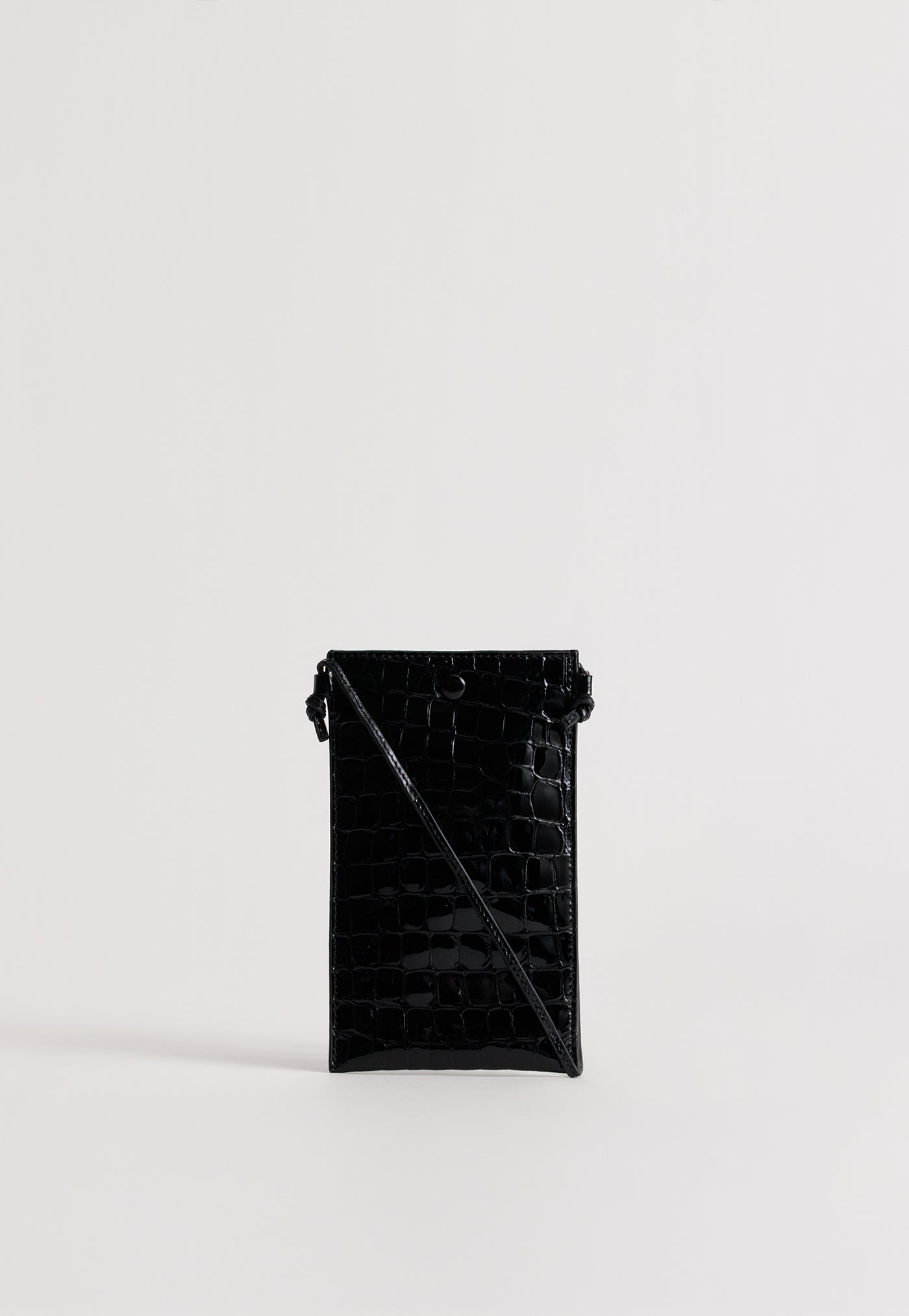 Luci Bag - Black Croc