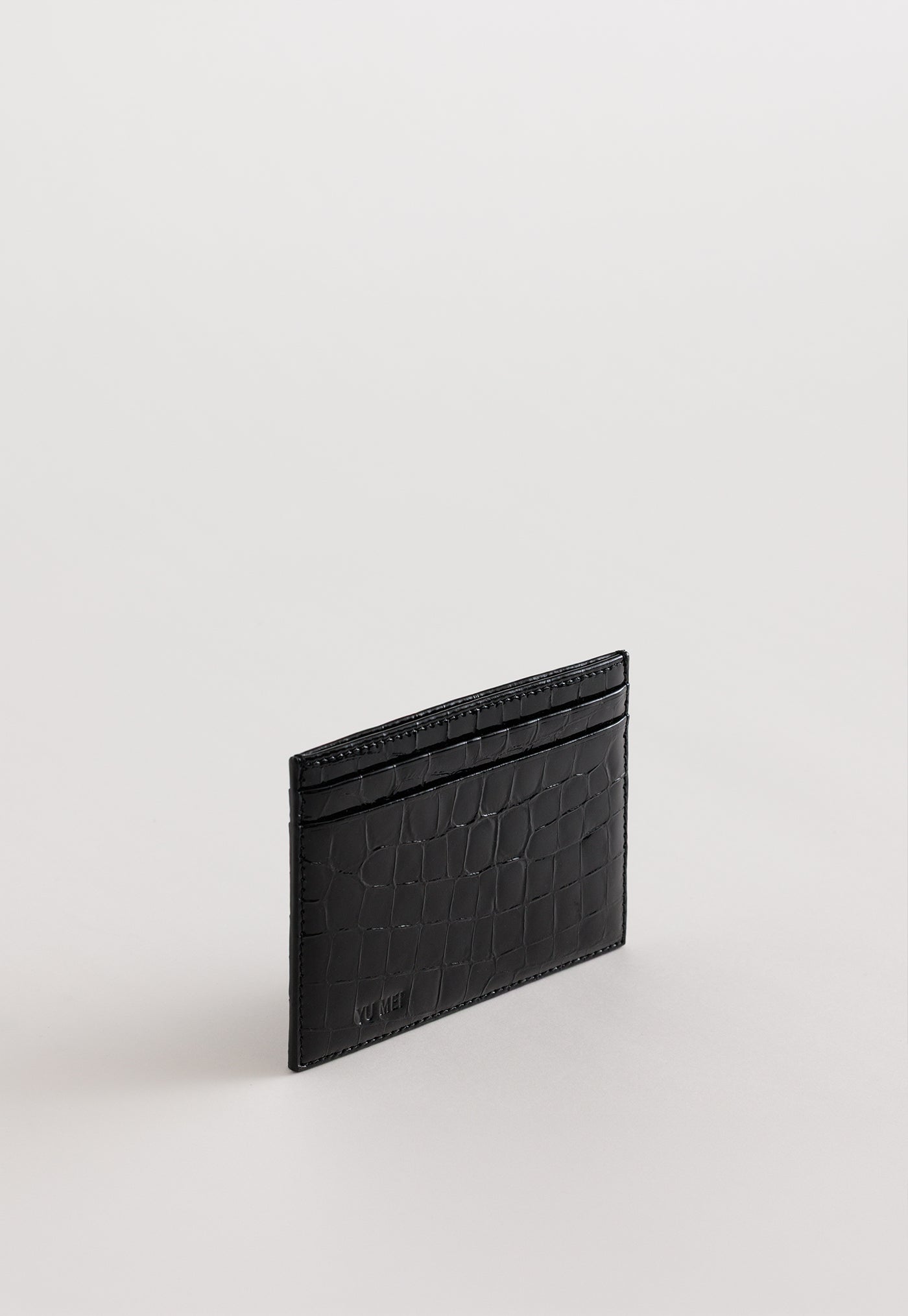 Youhan Cardholder - Black Croc