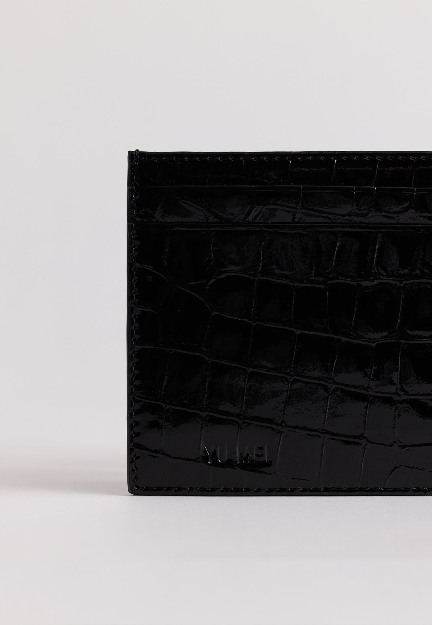Youhan Cardholder - Black Croc