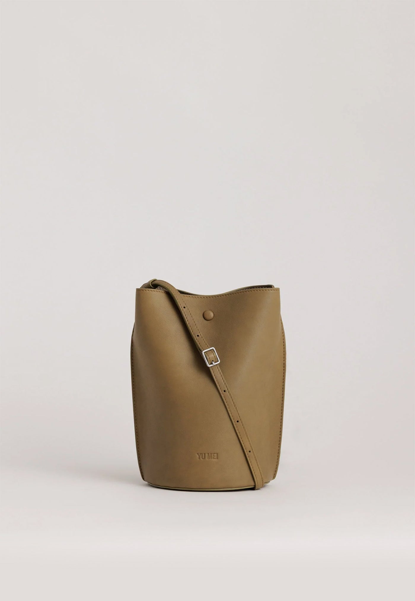 Phoebe Bucket - Jade Lambskin