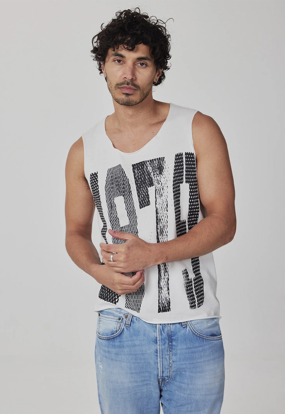 1979 Tank - White/Black