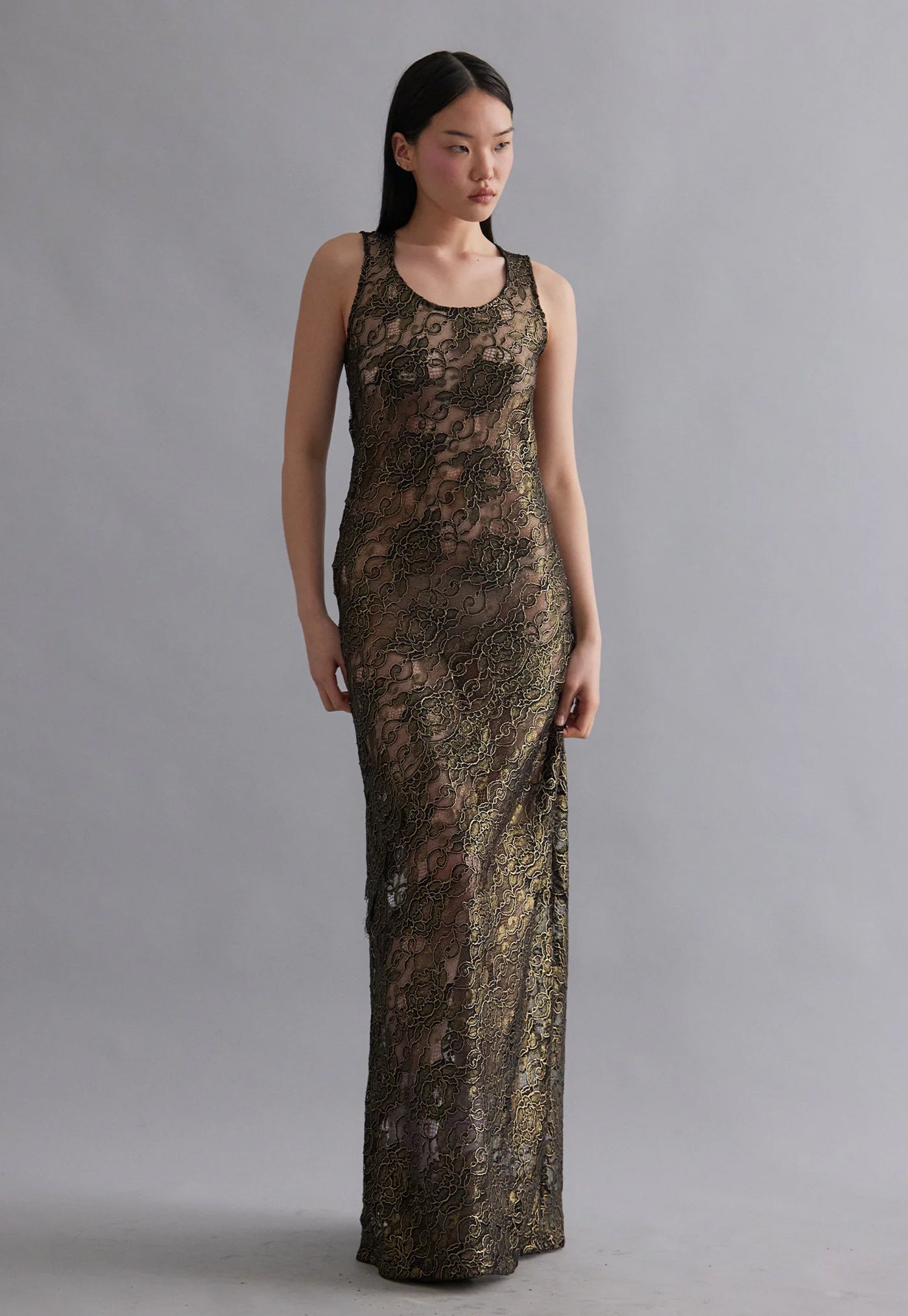 Siren Dress - Goldleaf