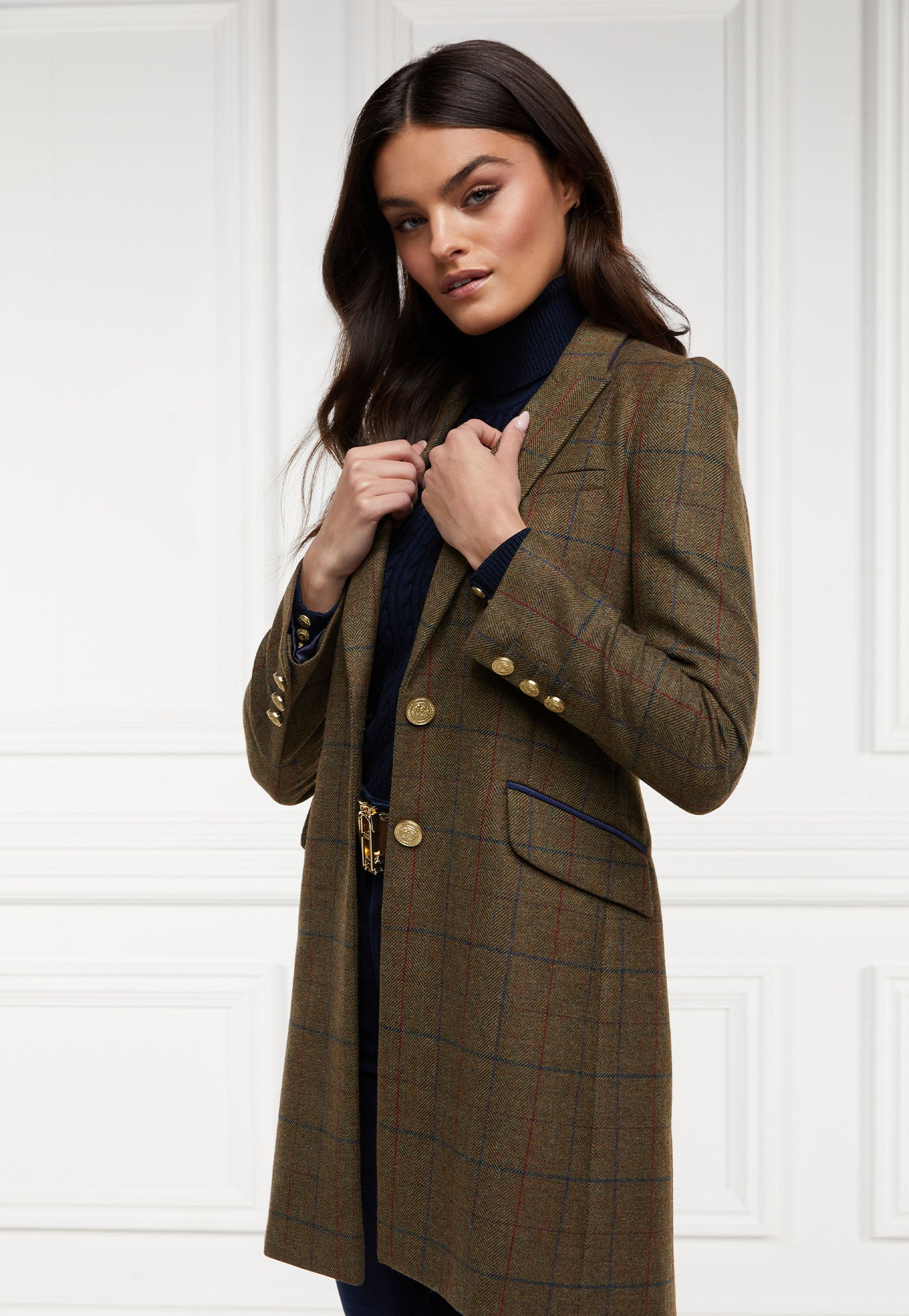 Highgrove Coat - Glen Green