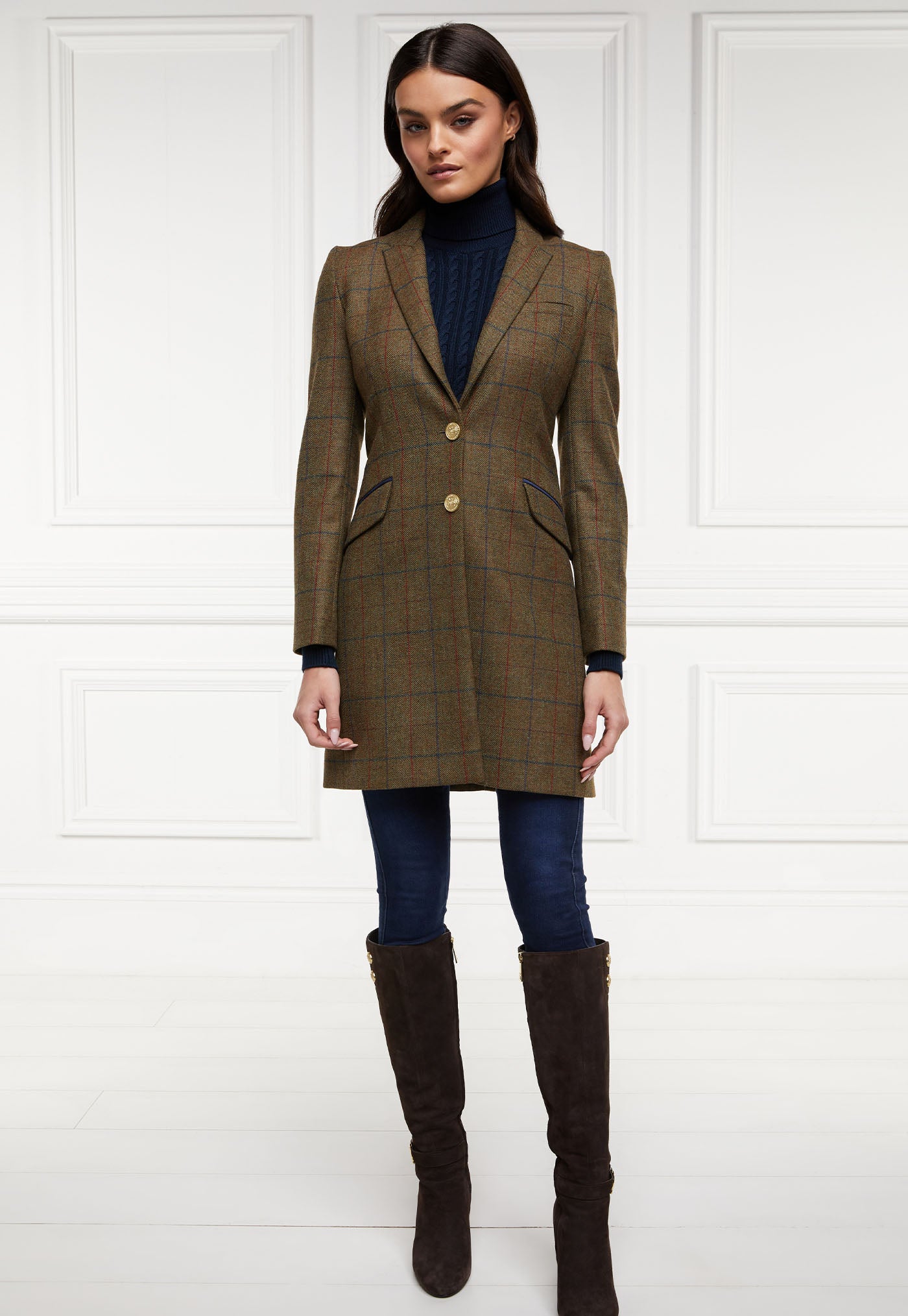 Highgrove Coat - Glen Green