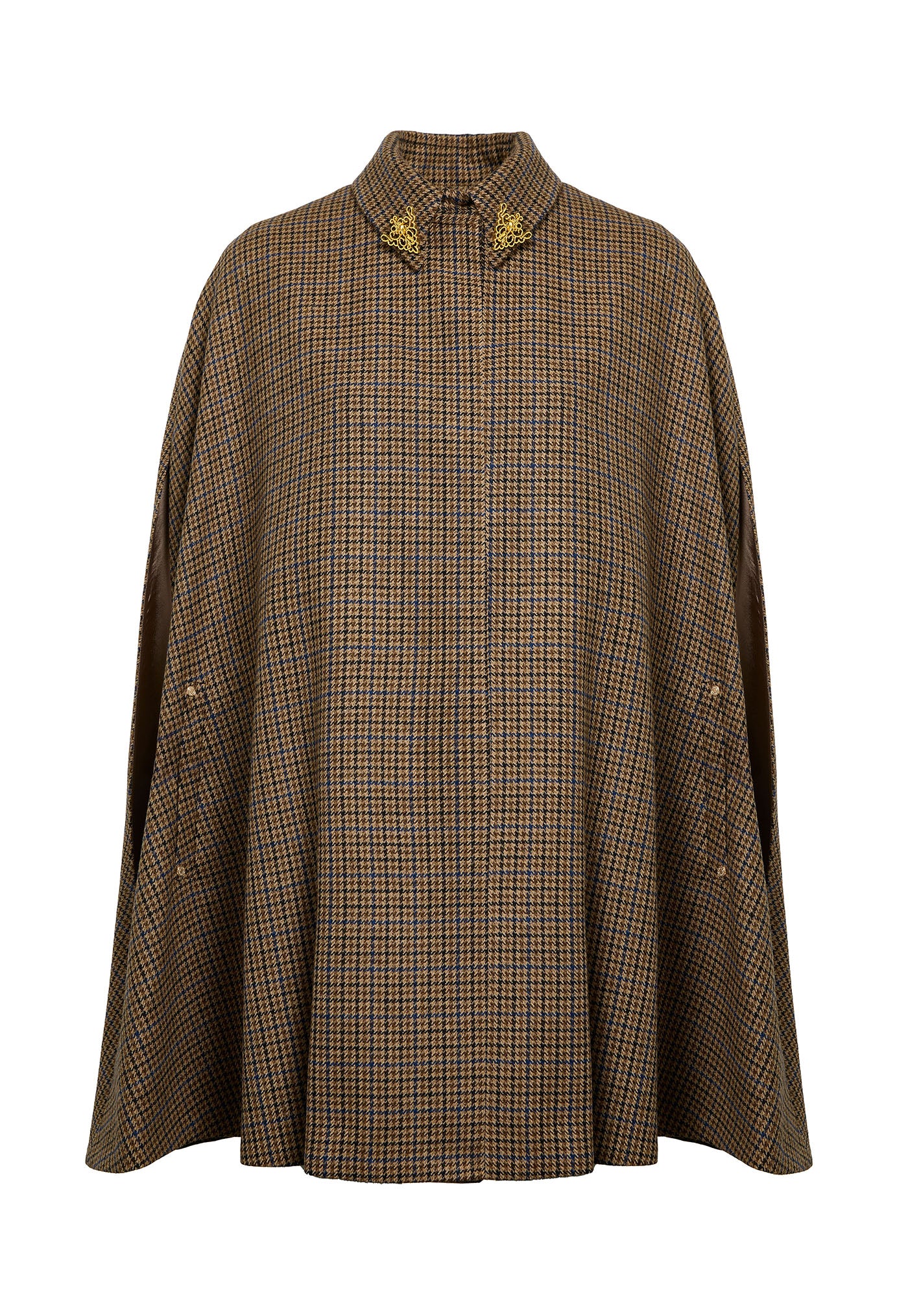 Knightsbridge Cape - Abbot Check Tweed