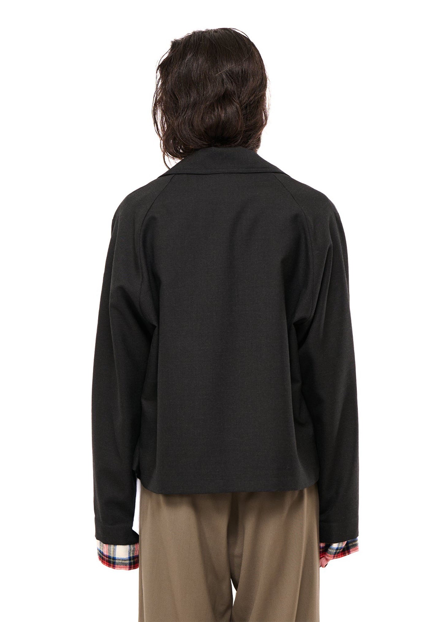 Boyfriend Jacket -Charcoal