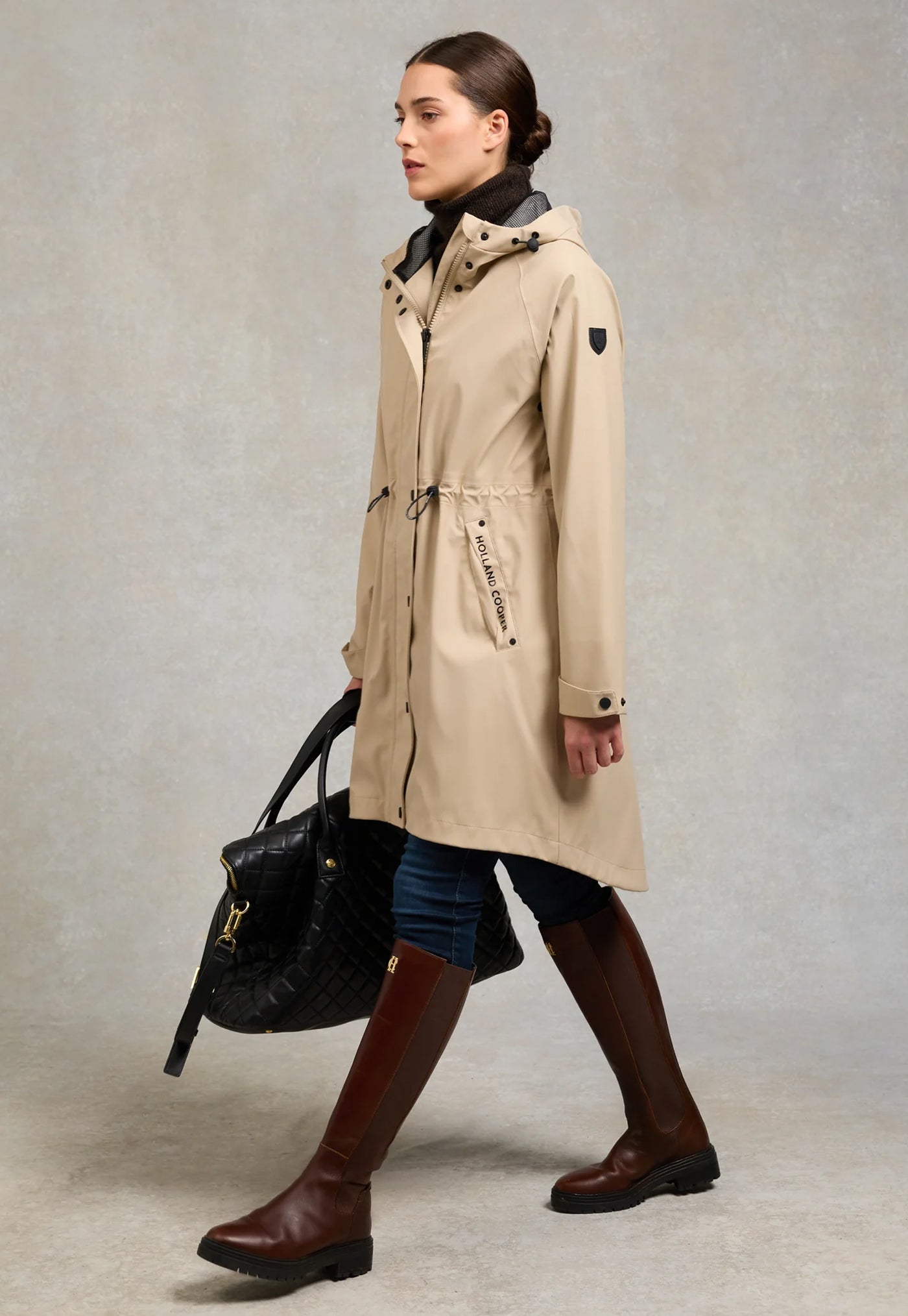 Chartwell Rain Parka - Stone