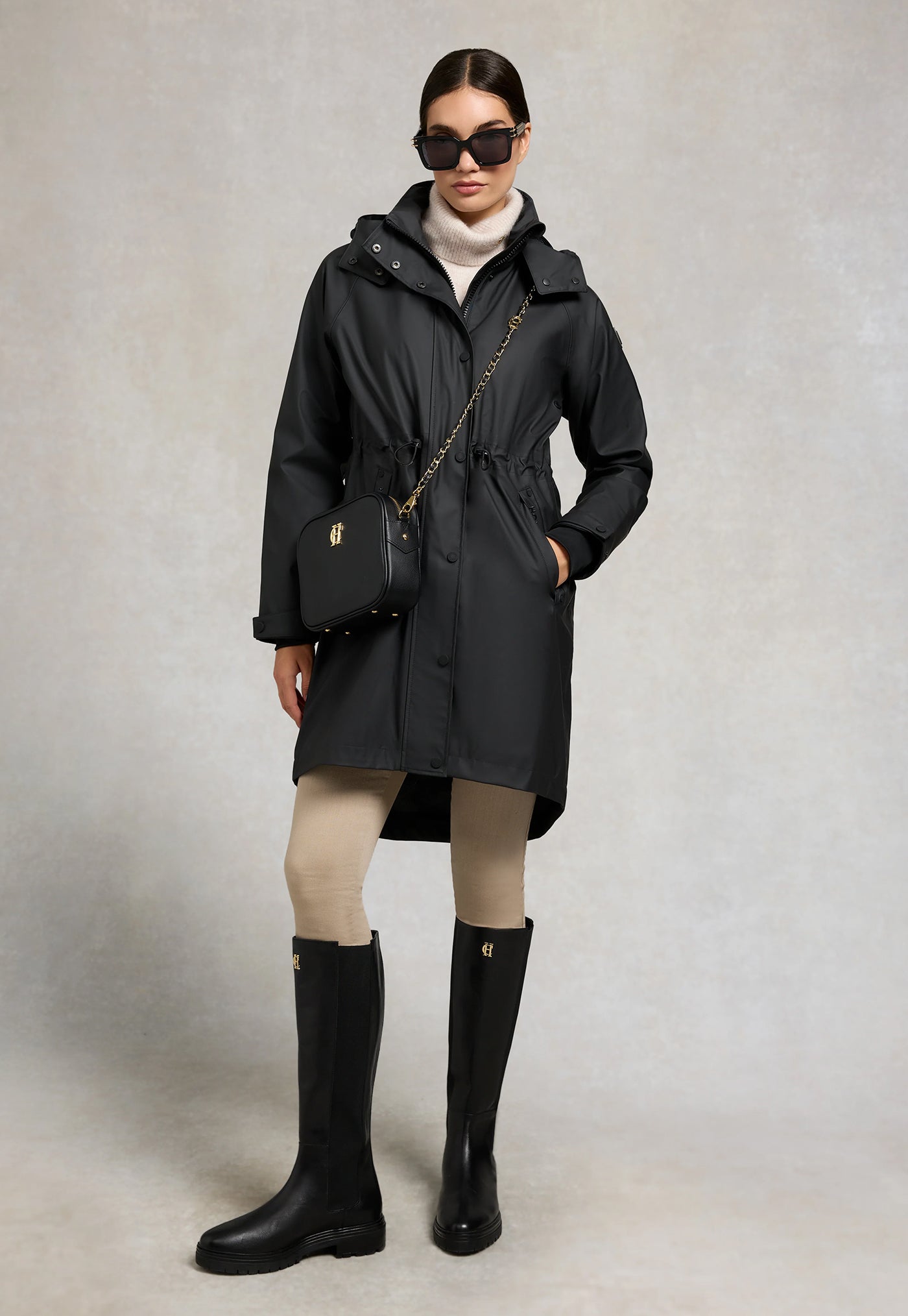 Chartwell Rain Parka - Black