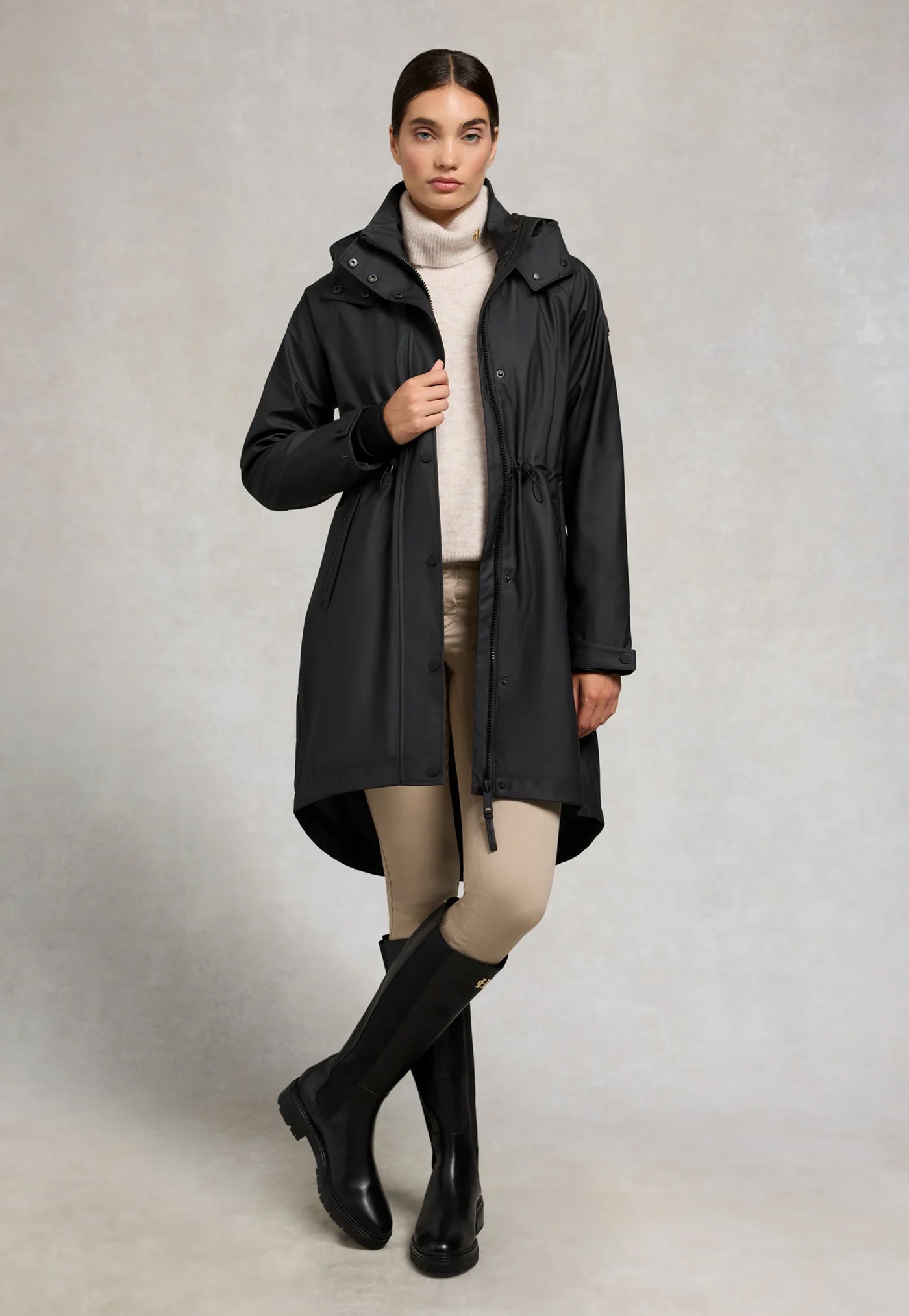 Chartwell Rain Parka - Black