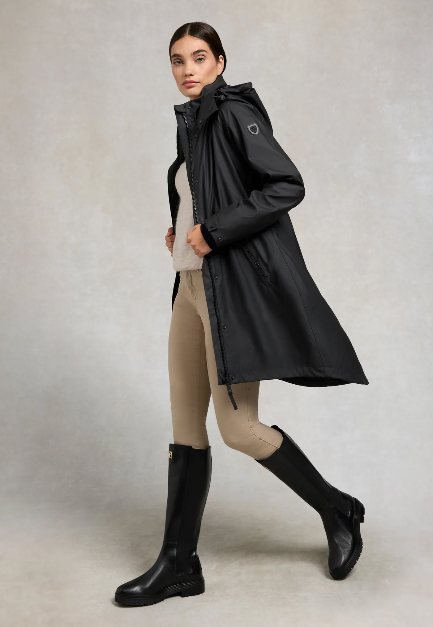 Chartwell Rain Parka - Black