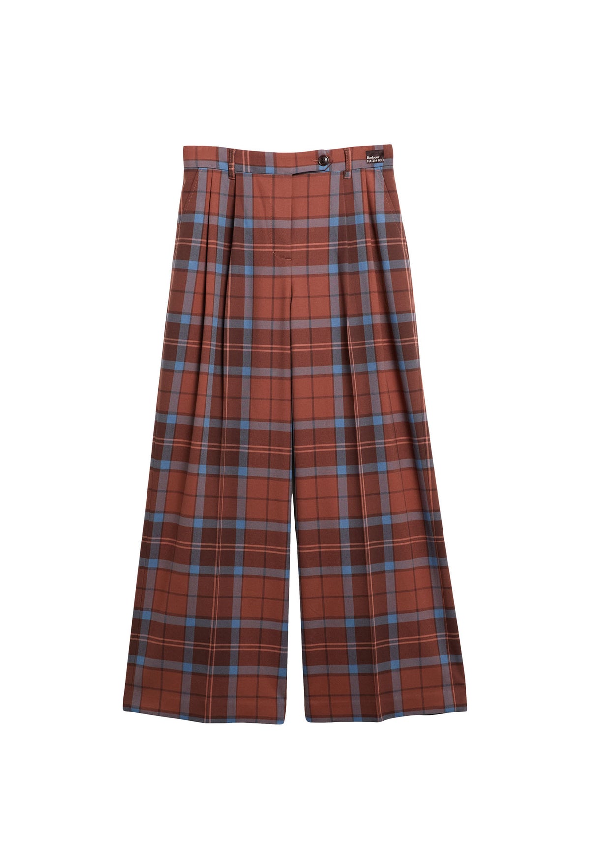 Barbour x Farm Rio Allamanda Trouser - Tropical Tea