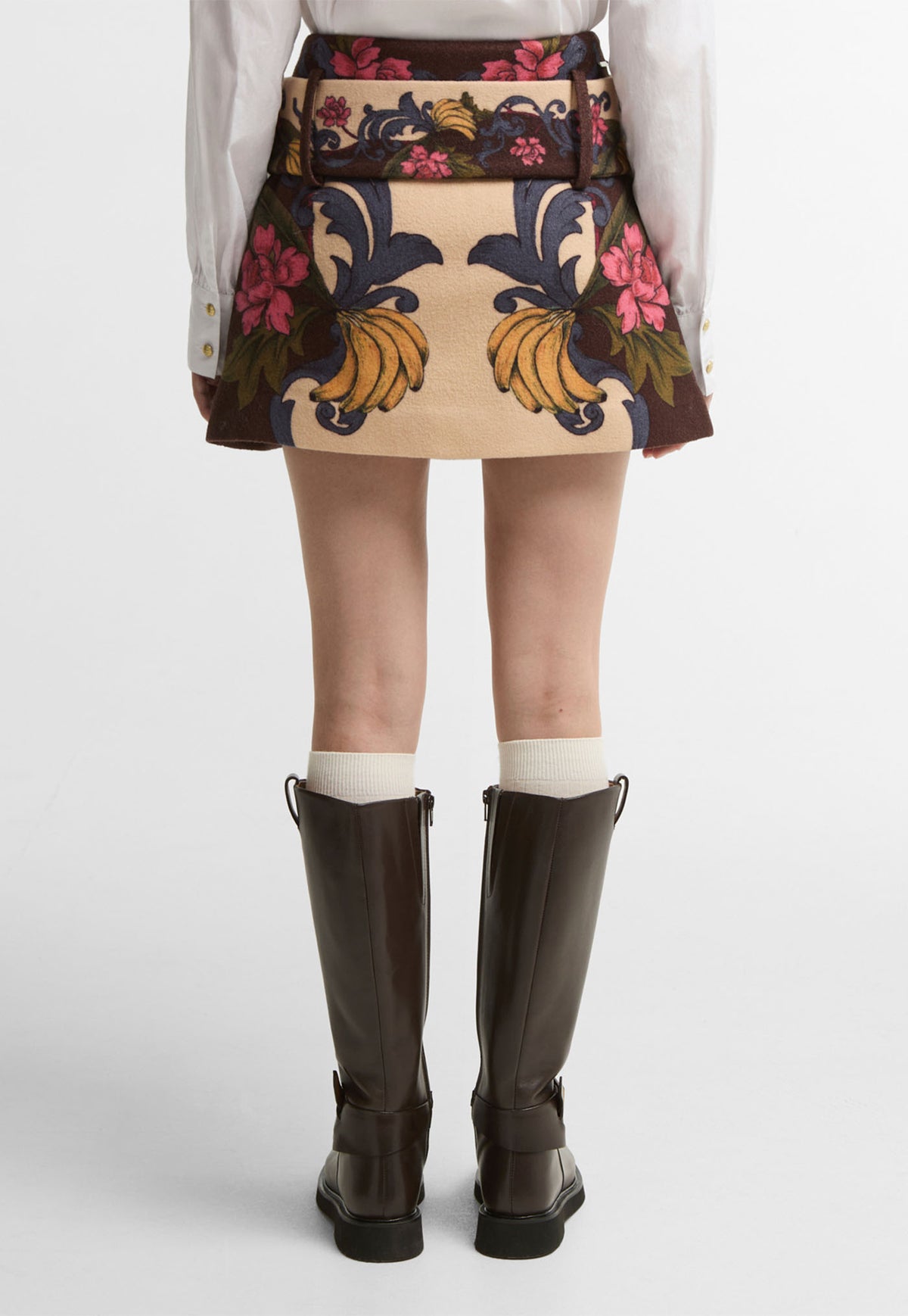 Barbour x Farm Rio Venosa Mini Skirt - Bloom In Between