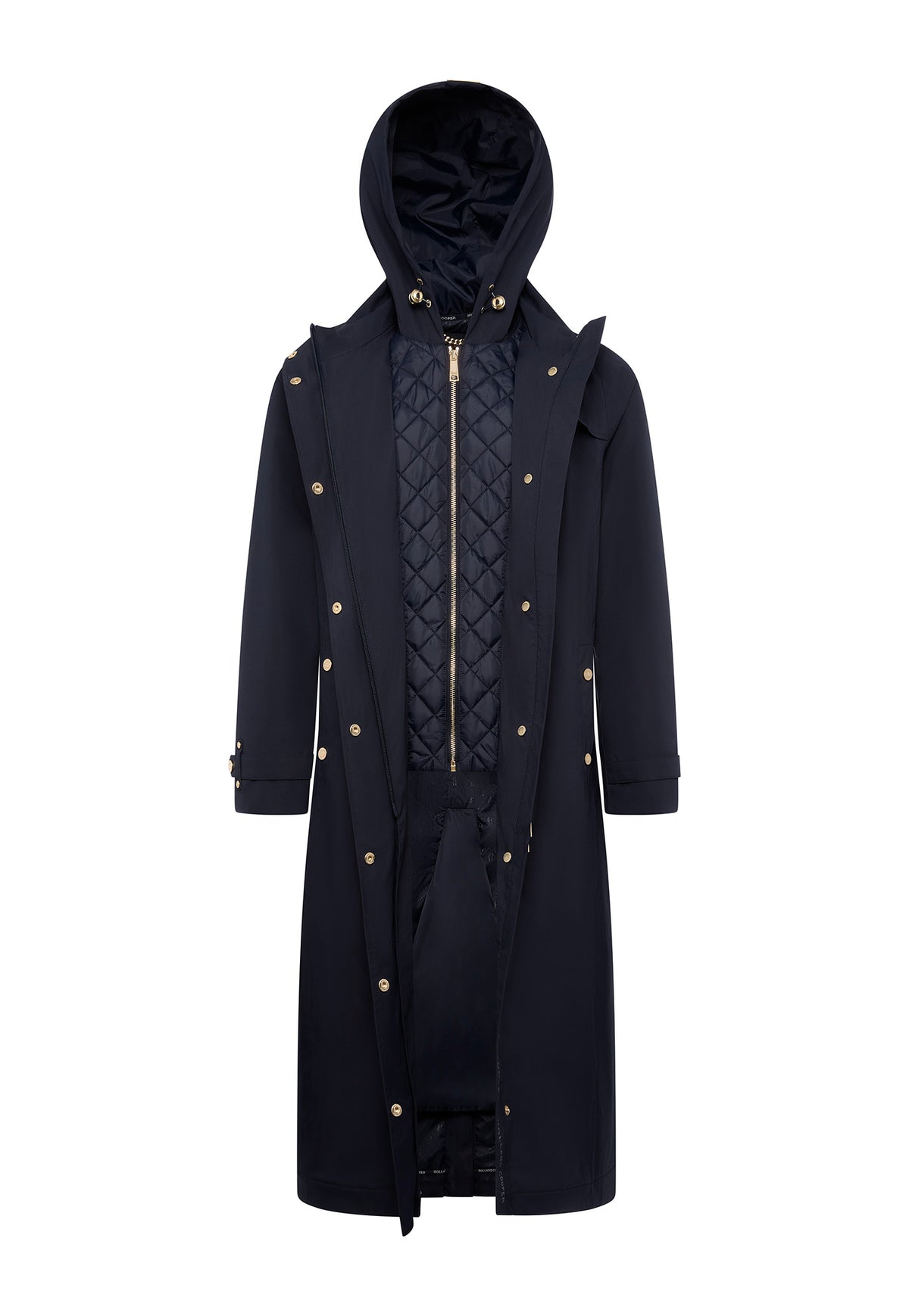 Folgate Rain Coat - Ink Navy