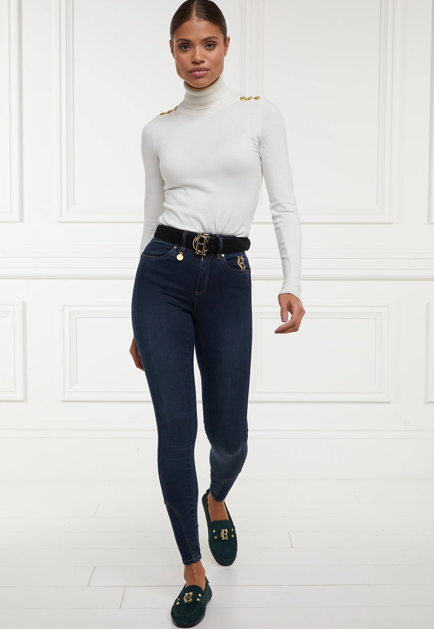Jodhpur Jean - Deep Indigo sold by Angel Divine