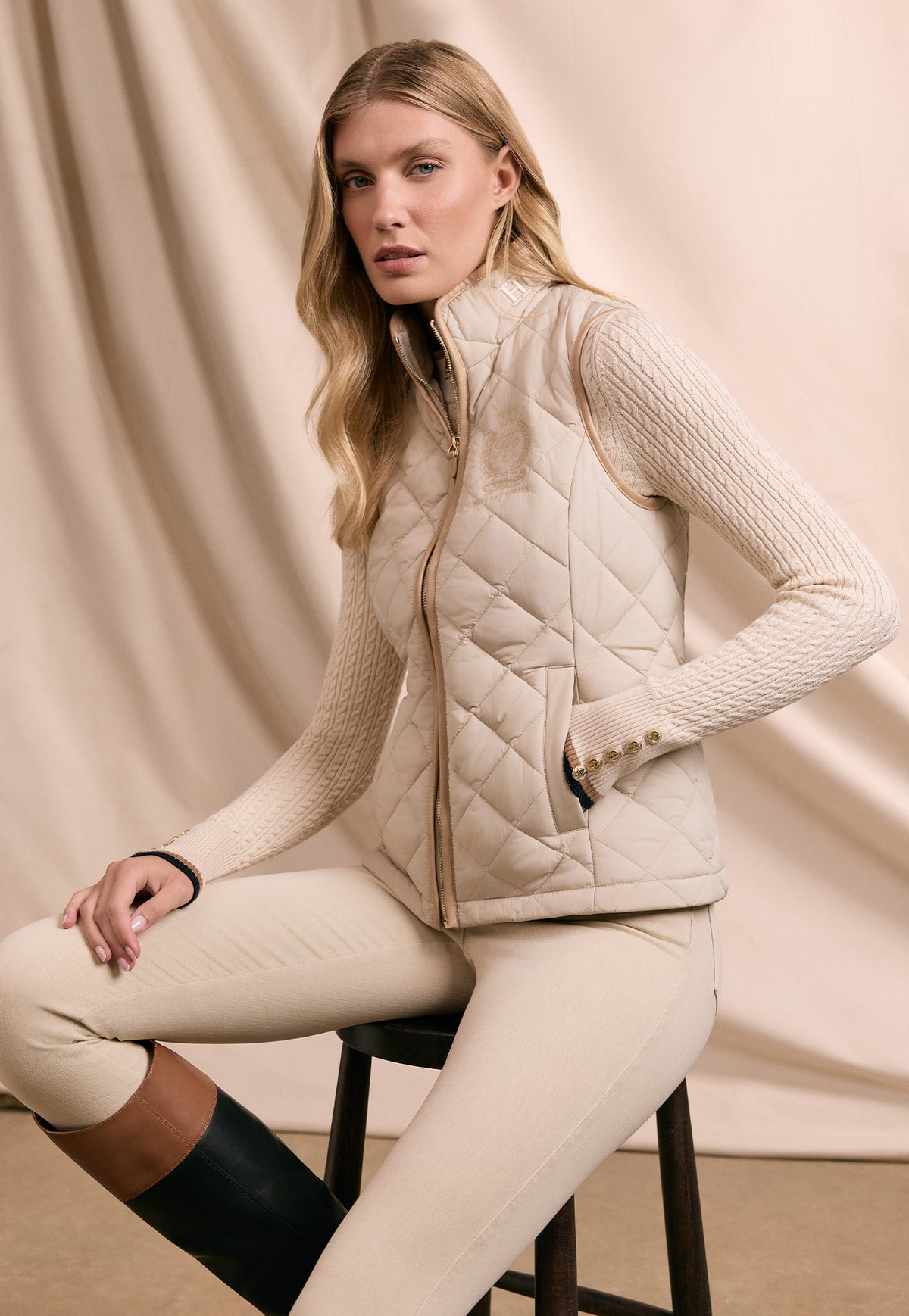 Lightweight Country Gilet - Barley