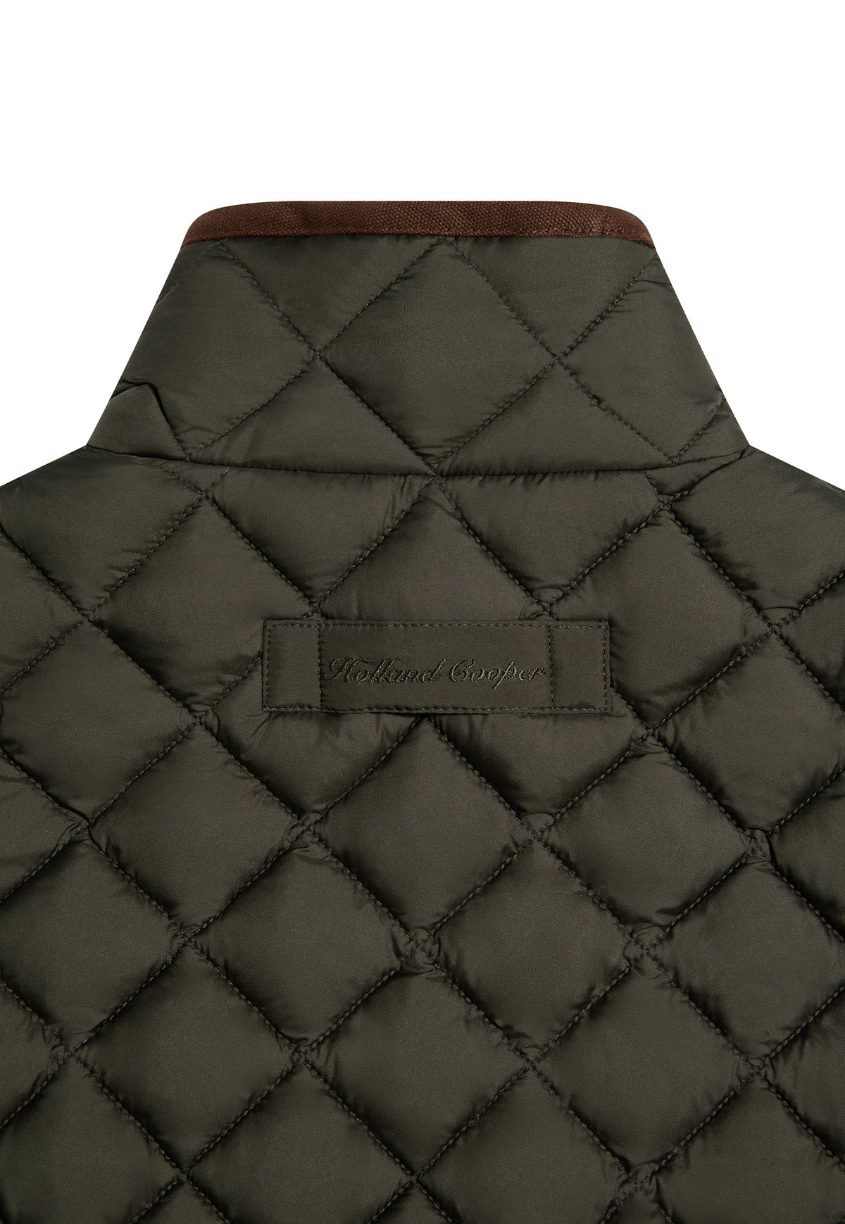 Men's Country Quilted Gilet - Khaki